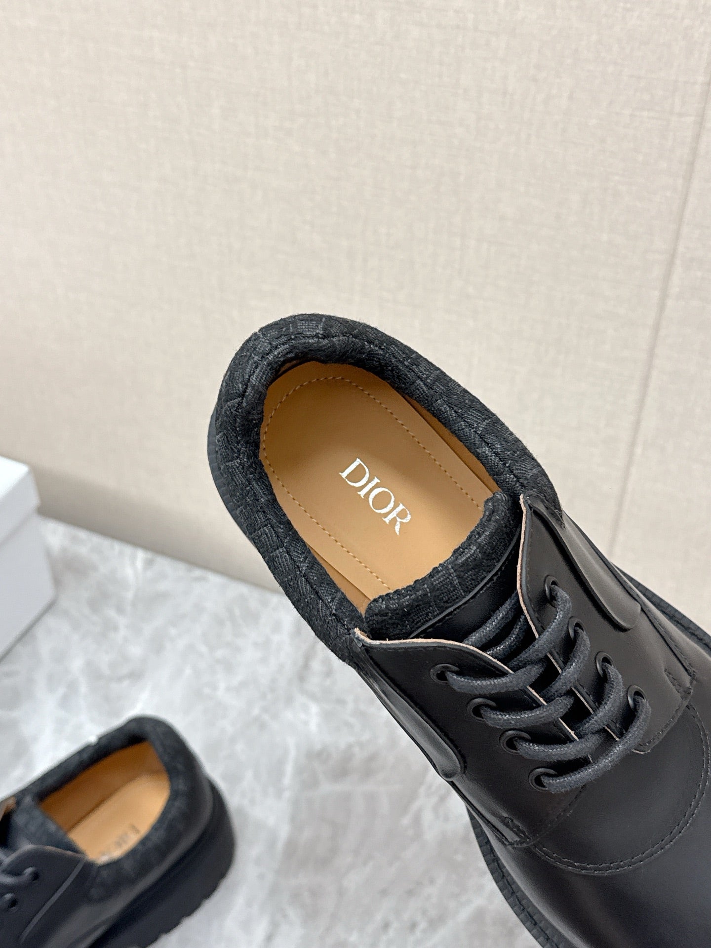 CD 26 Vintage Loafers Black Calfskin 608797