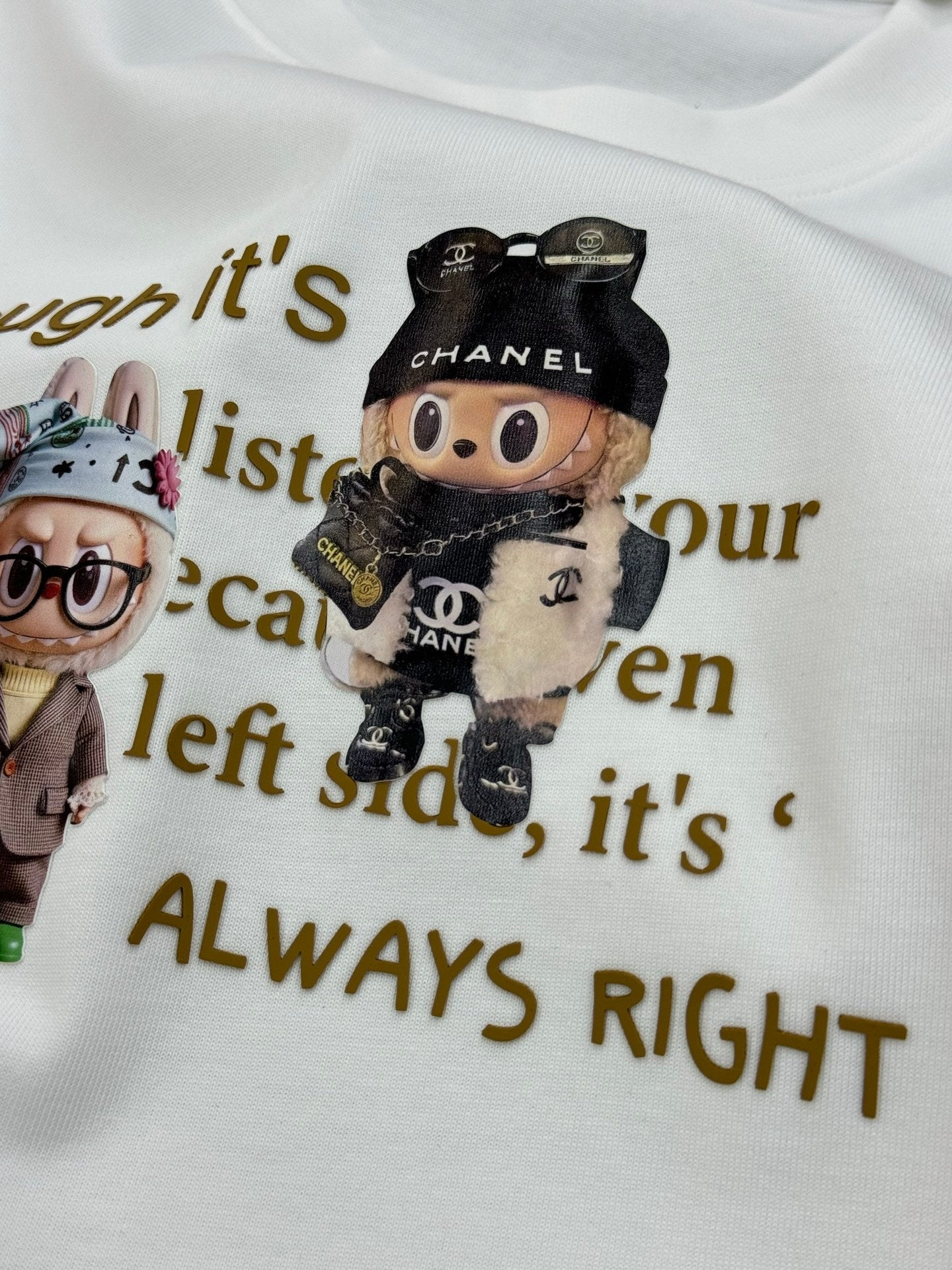 CC 2026 Labubu Short-Sleeve T-Shirt Cotton 370216
