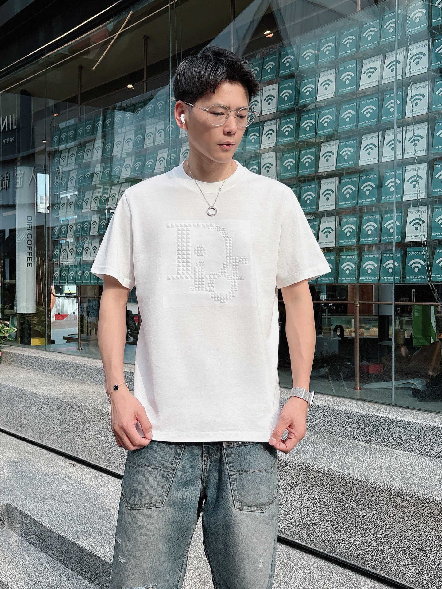 CD 2026 Short-Sleeve Shirt 3D Logo Cotton 316513