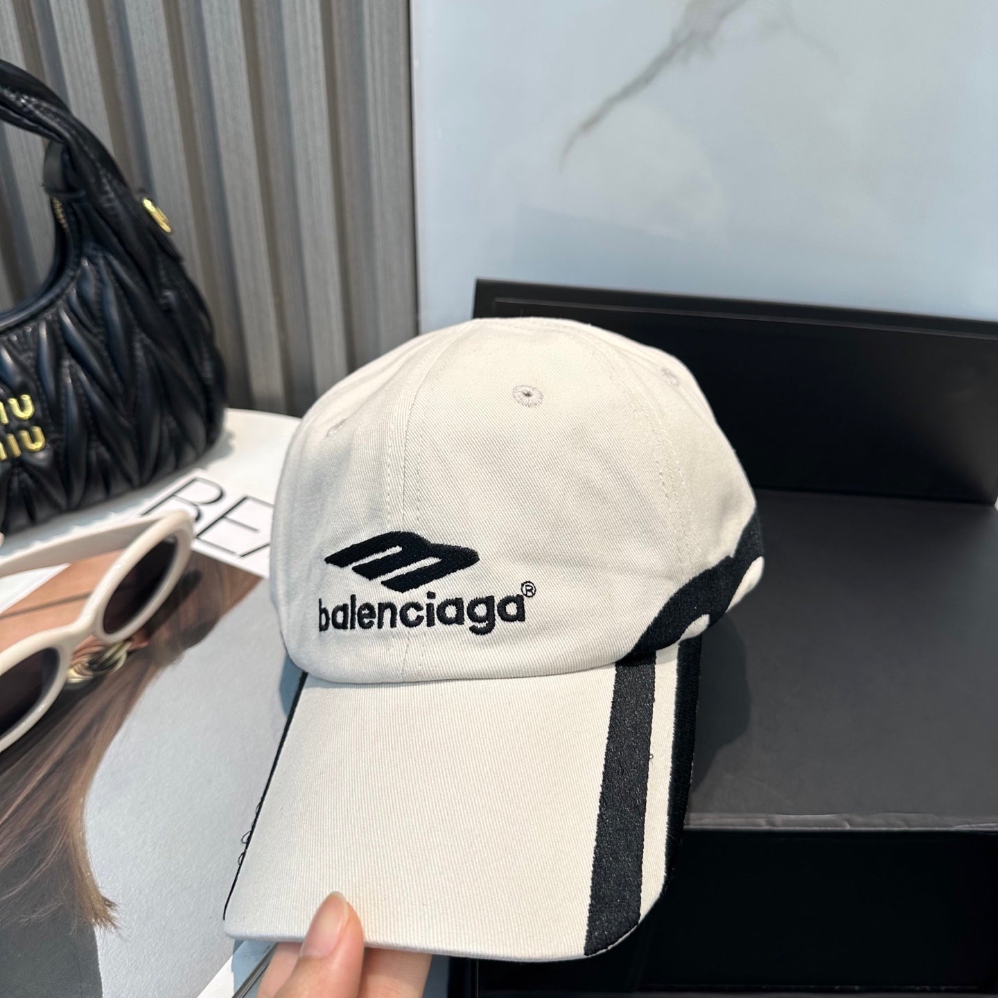 Balenciaga Baseball Cap Cotton 380962