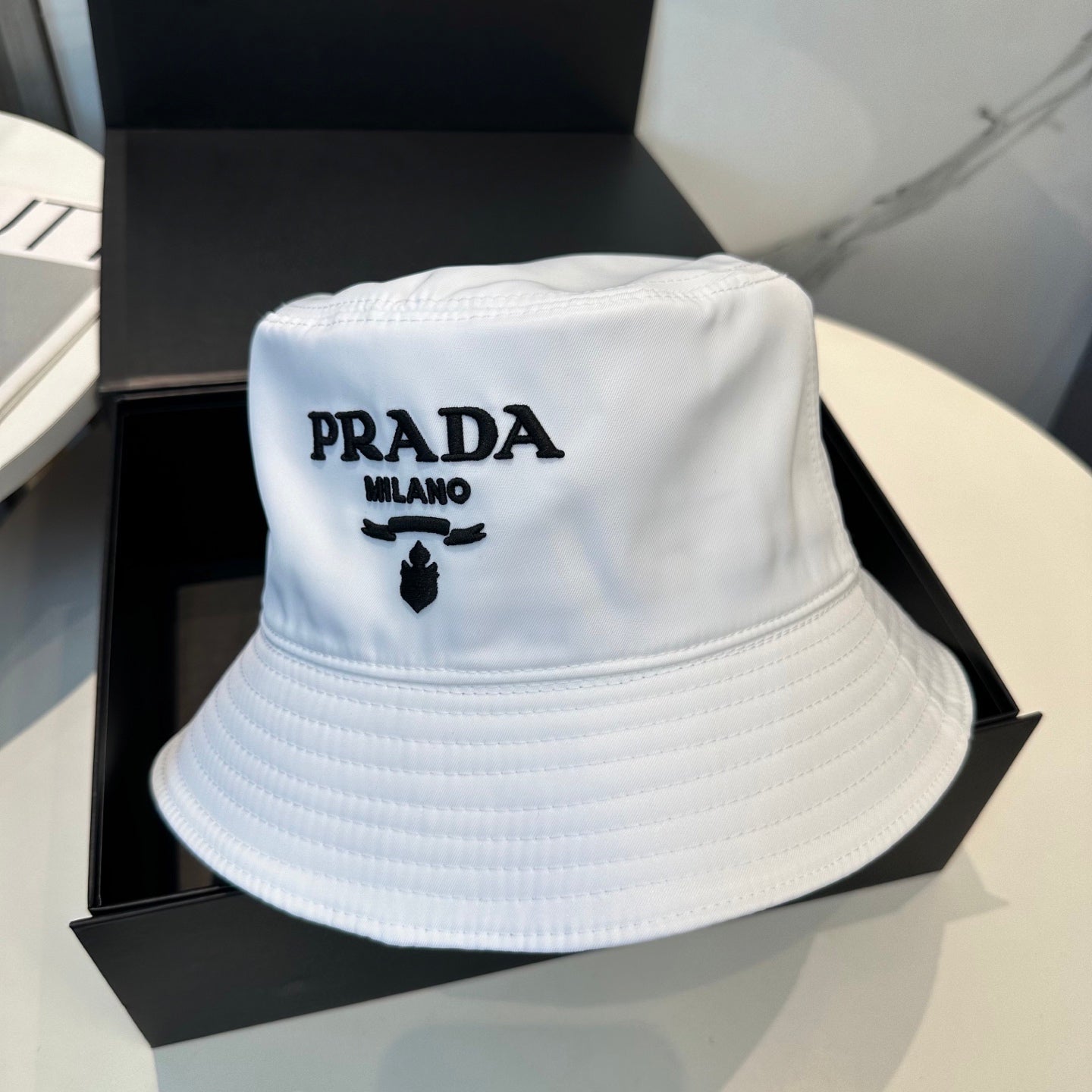 Prada Bucket Hat Cotton 380964