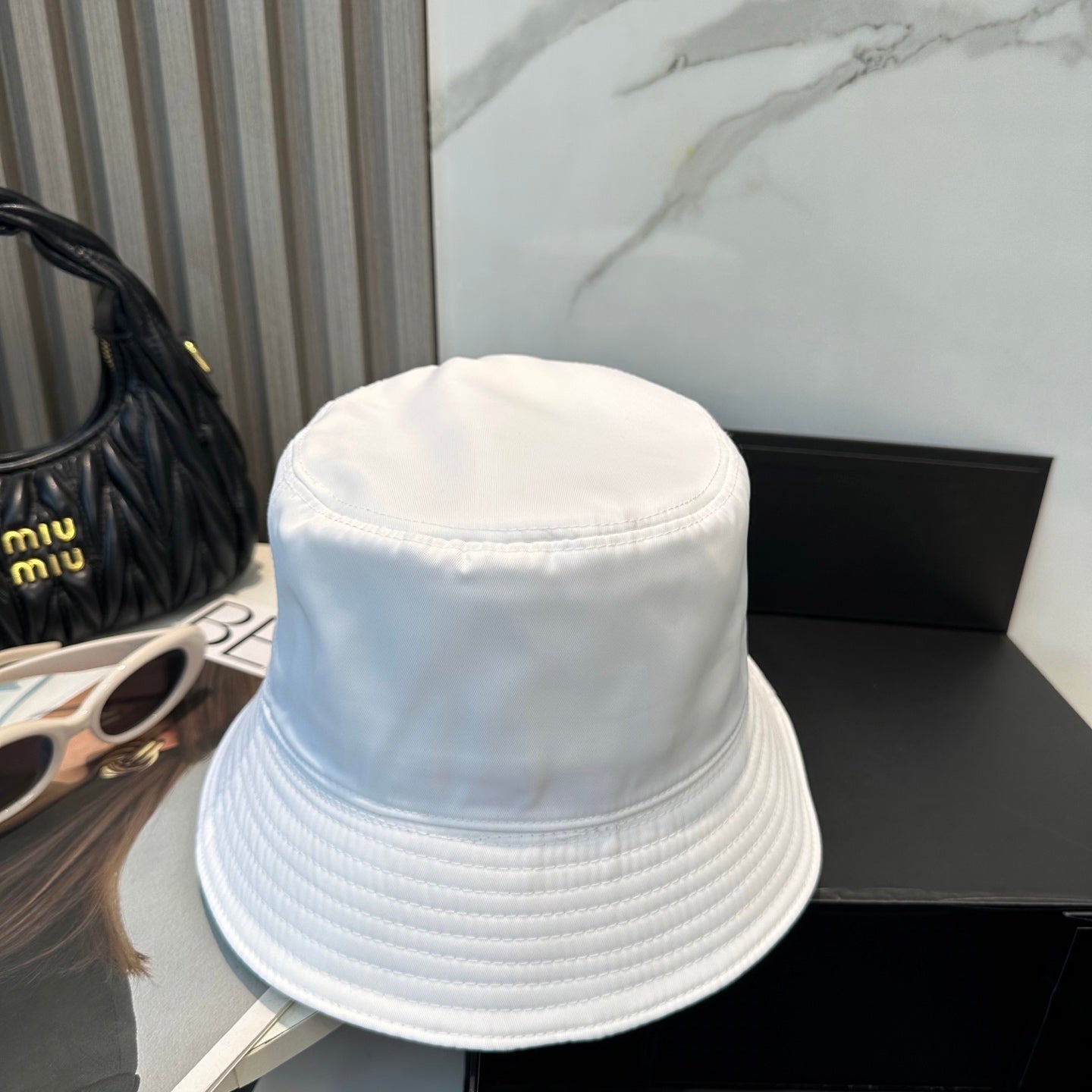 Prada Bucket Hat Cotton 380964