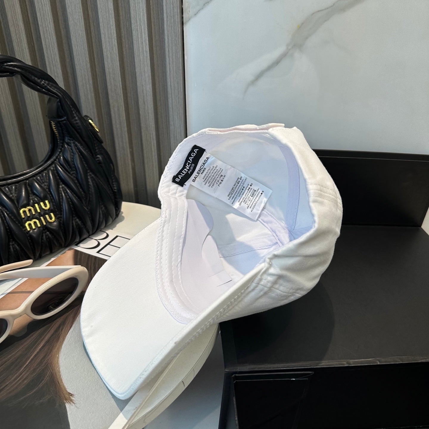 Balenciaga Baseball Cap Cotton 323769