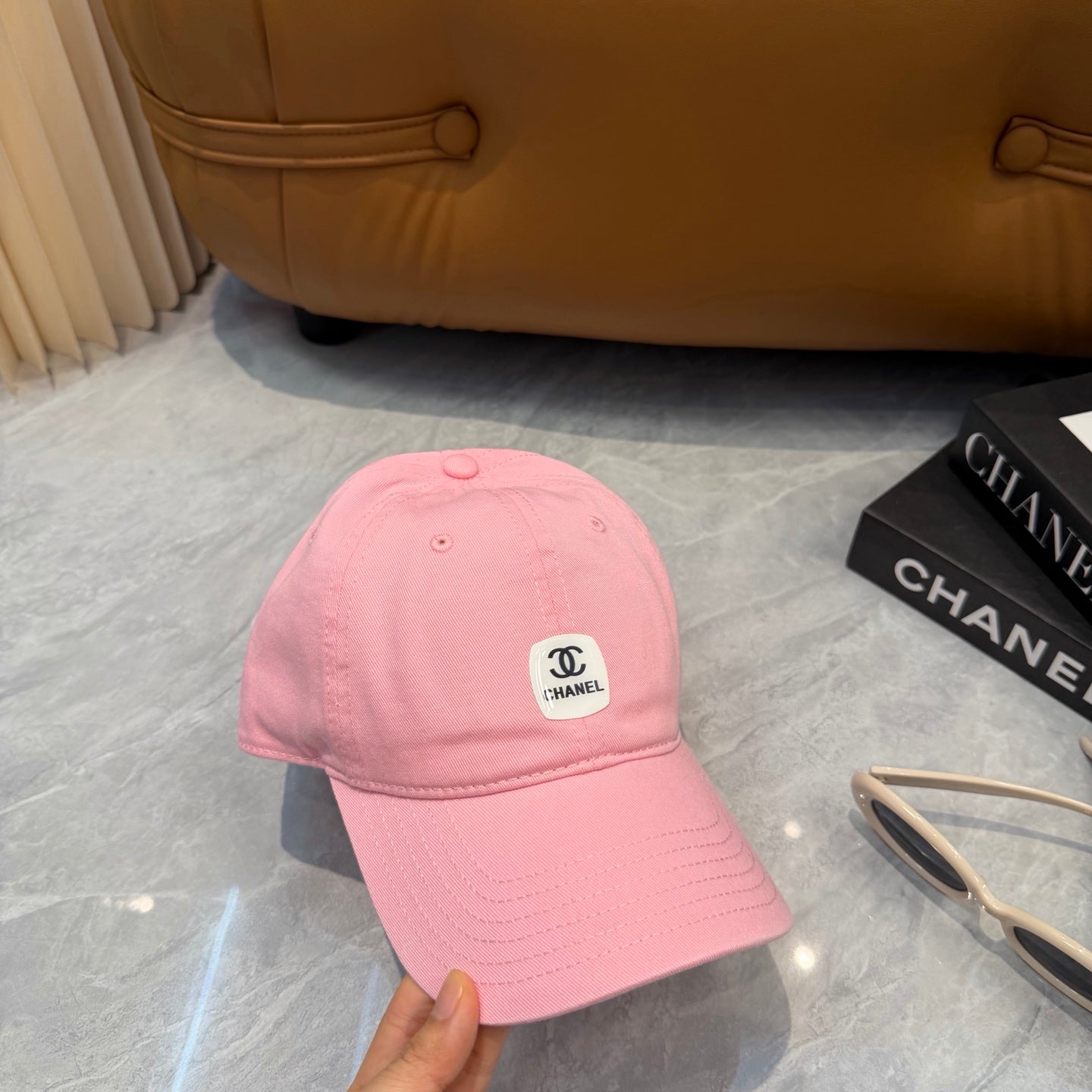 Chanel Baseball Cap with Logo 425715