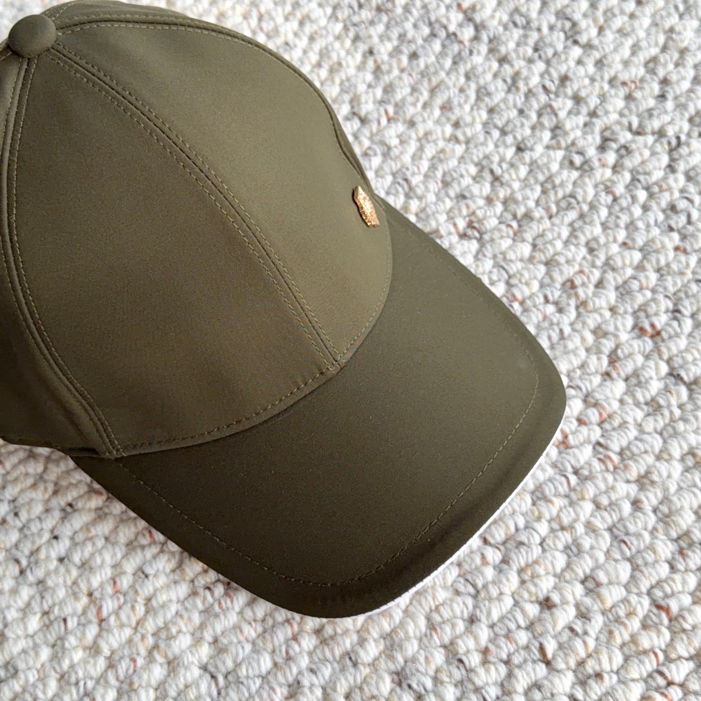 Loro Piana Baseball Cap with Metal Logo 425743