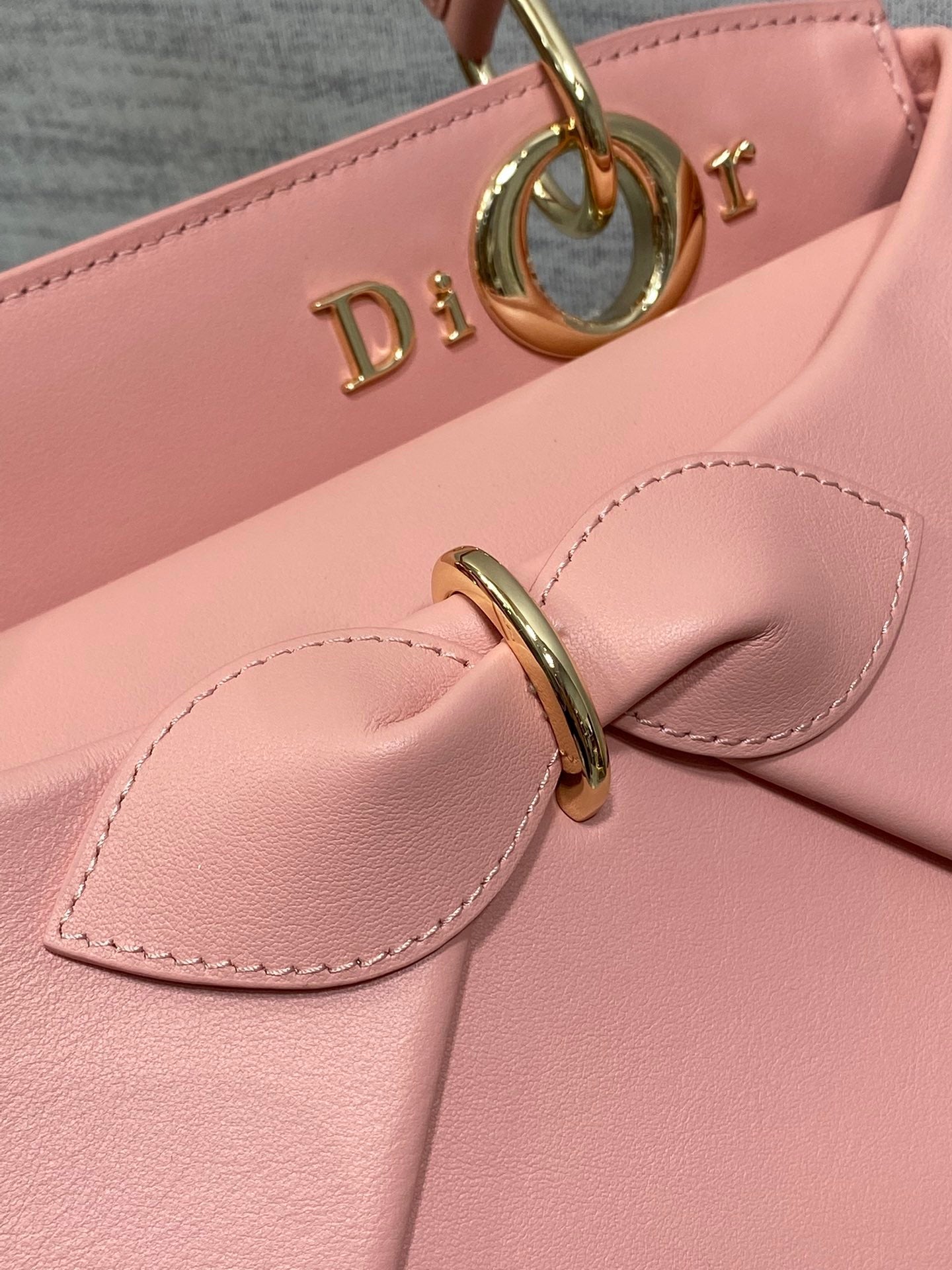 Dior 2025 Bow Bag 28cm Leather