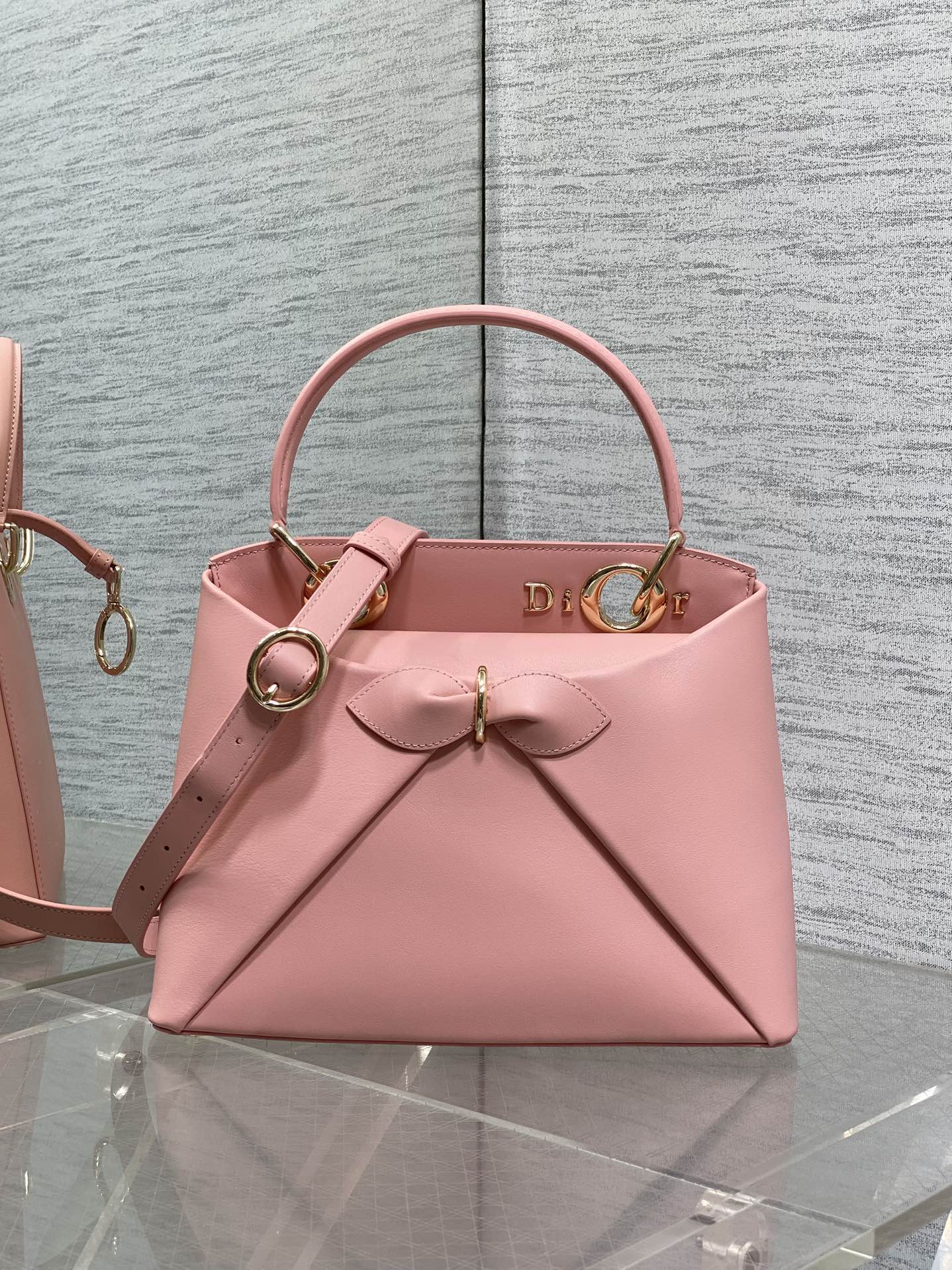 Dior 2025 Bow Bag 28cm Leather