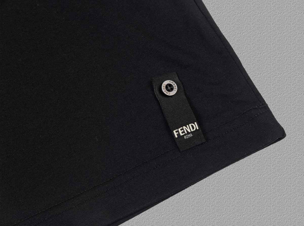 Fendi 2026 Men's Short-Sleeve T-Shirt Cotton 806070