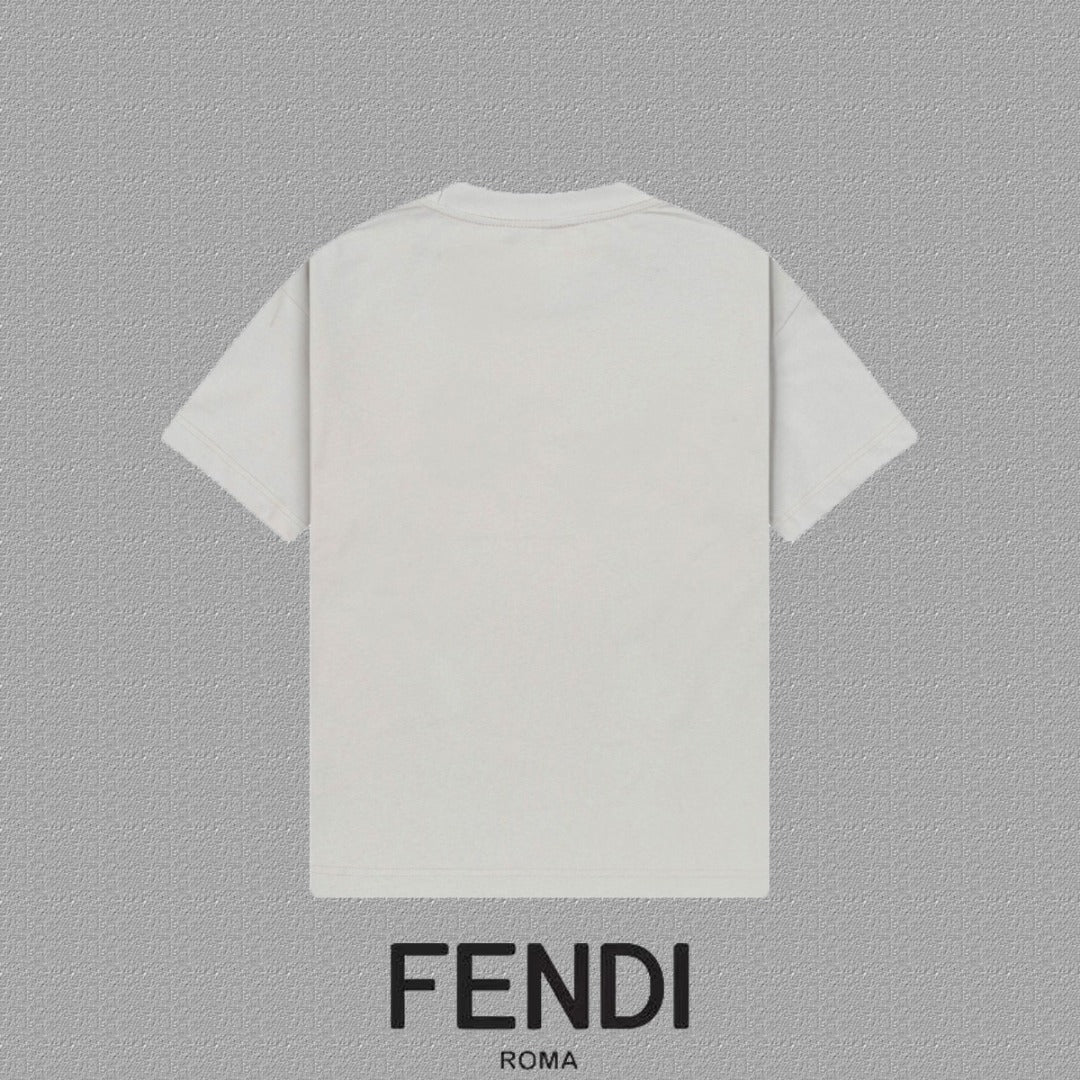Fendi 2026 Men's Short-Sleeve T-Shirt Cotton 806102