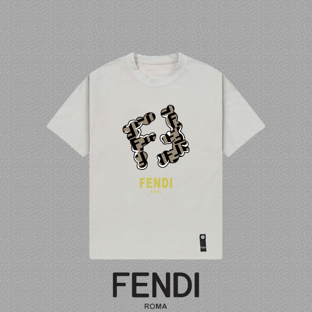 Fendi 2026 Men's Short-Sleeve T-Shirt Cotton 805939