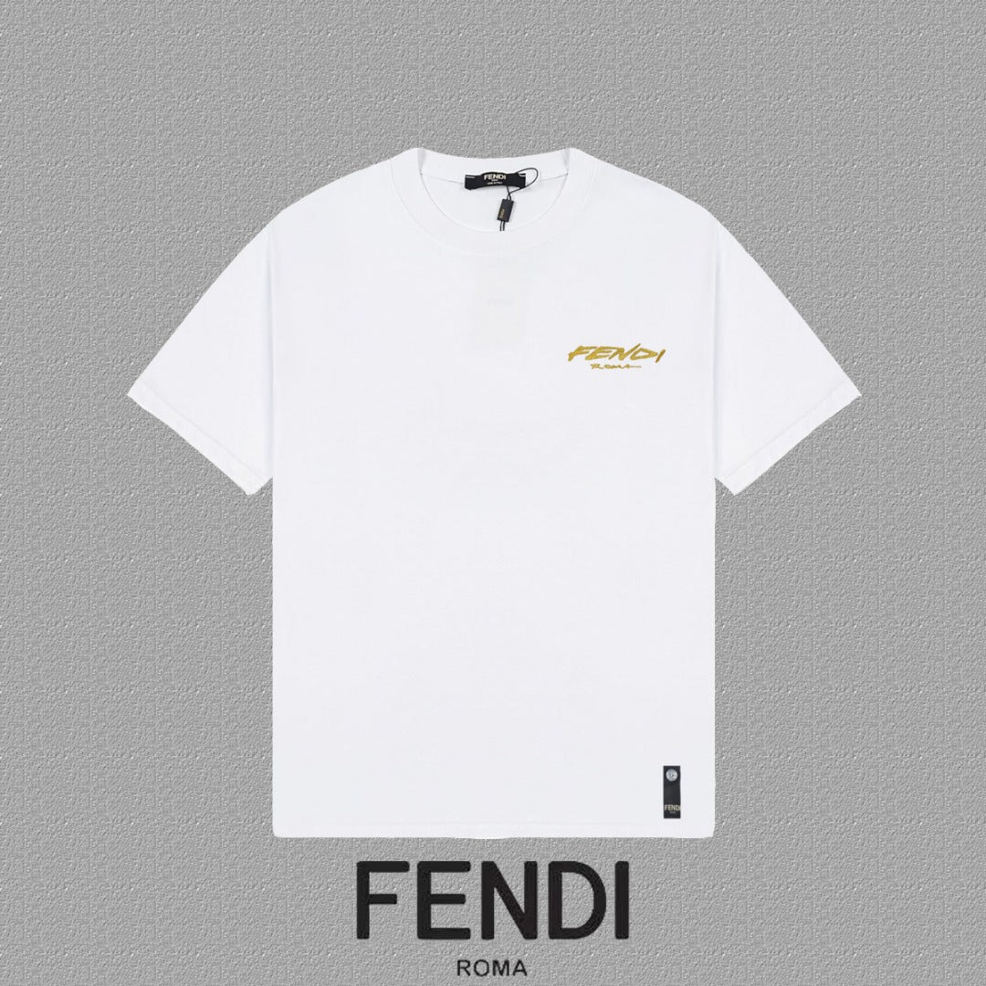 Fendi 2026 Men's Short-Sleeve T-Shirt Cotton 805951