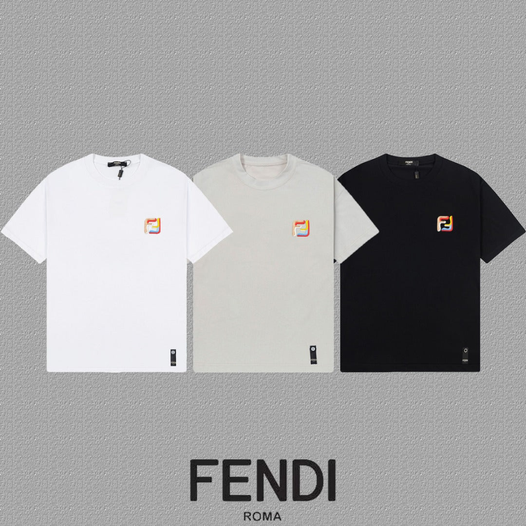 Fendi 2026 Men's Short-Sleeve T-Shirt Cotton 805954