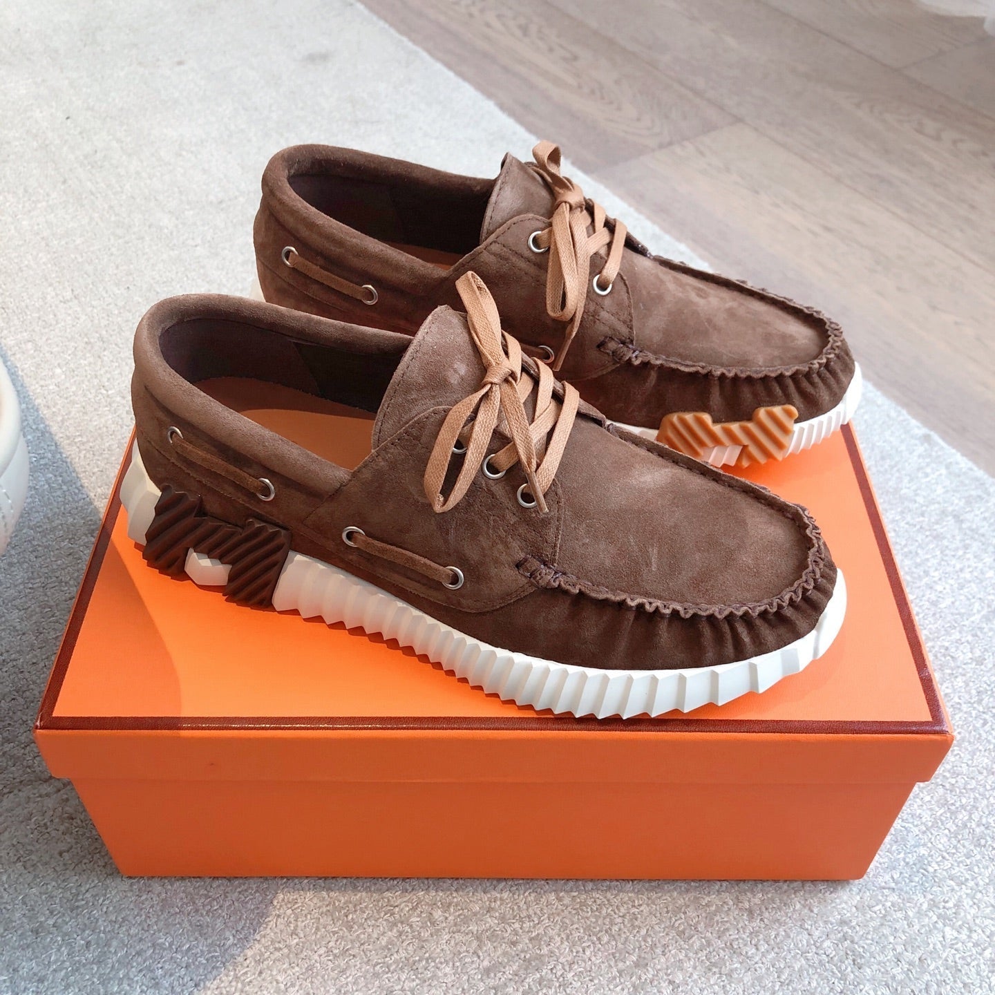 HM Men's 25 Ketch Sneaker Brown Suede 639268
