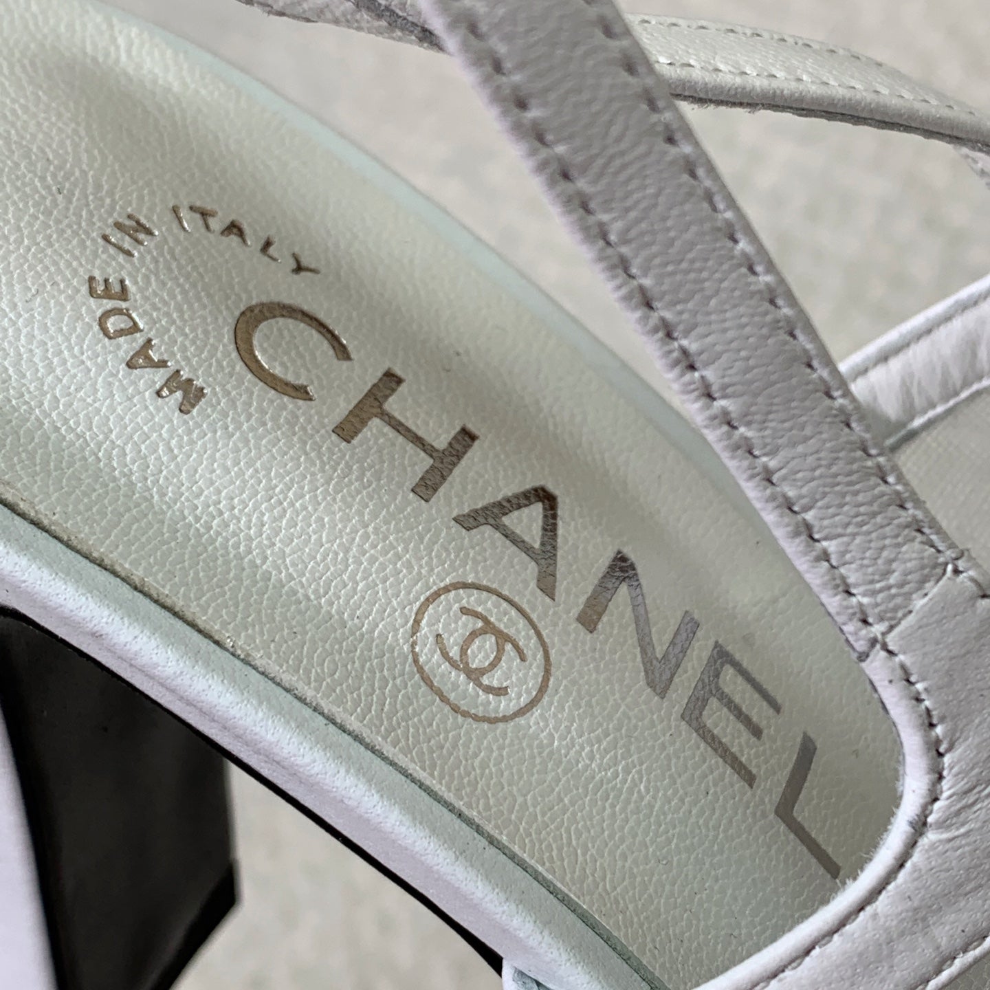 Chanel 2026 Slingback Heels 85mm Mesh Grosgrain 792620