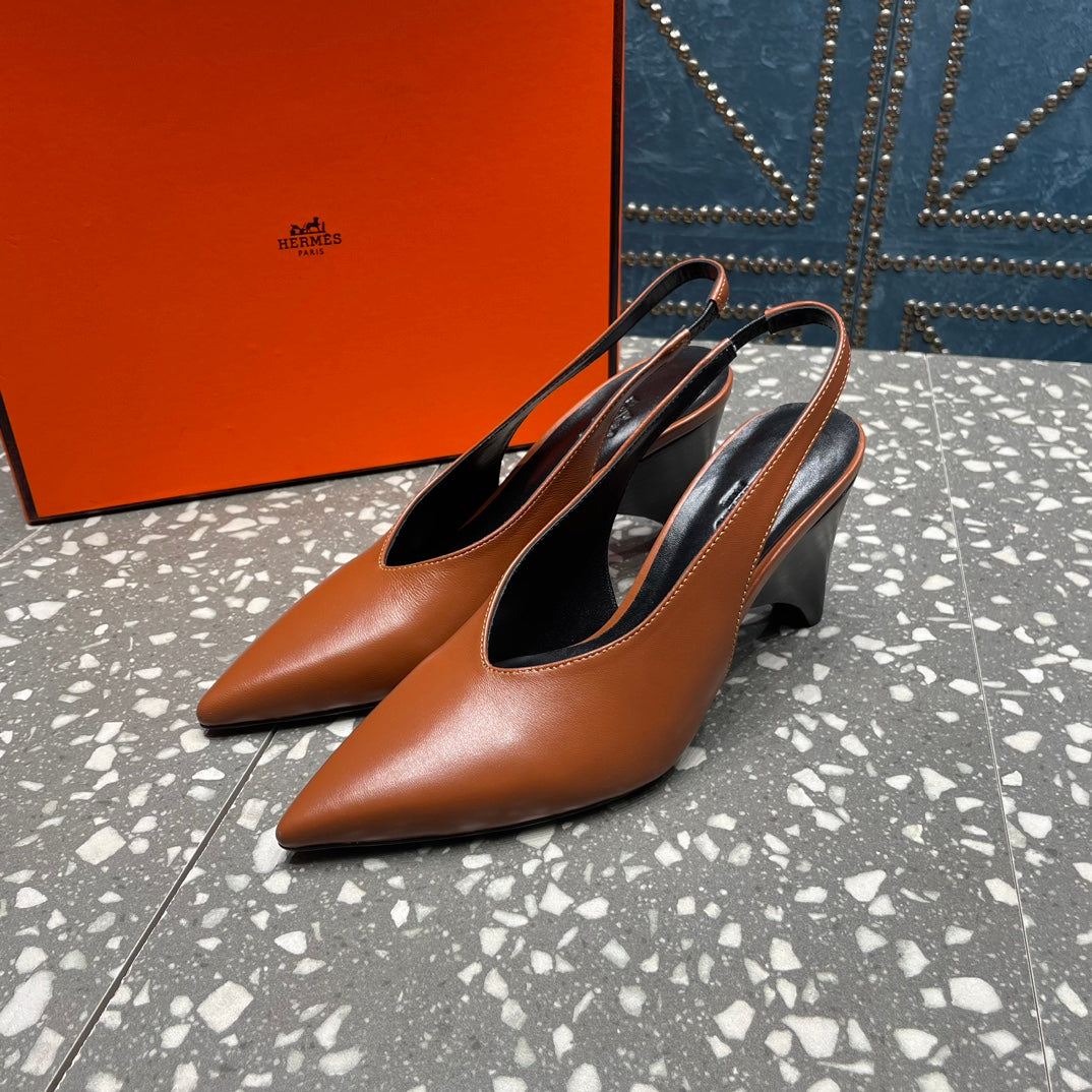 HM Intime 70 Pump Caramel Lambskin 962937