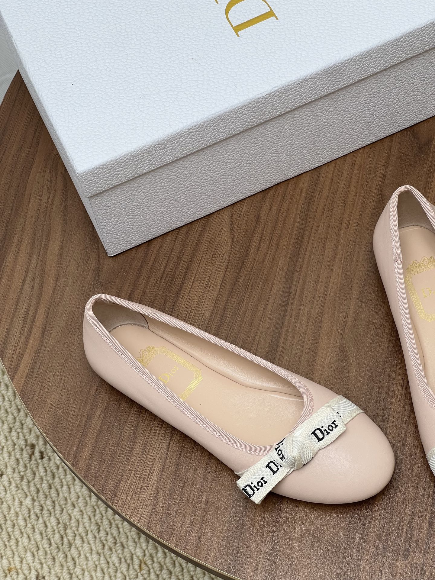 Dior 2026 Ballet Flat Pink Cowhide 846588