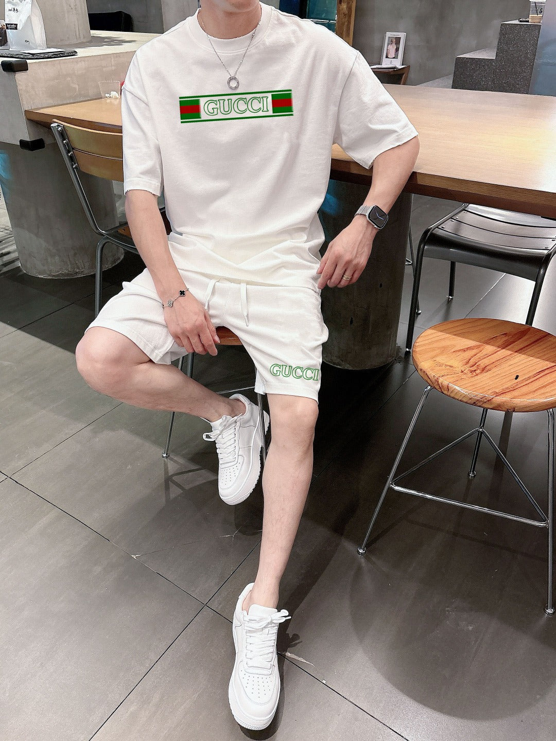 GC 2026 Men Set White Pure Cotton 645315