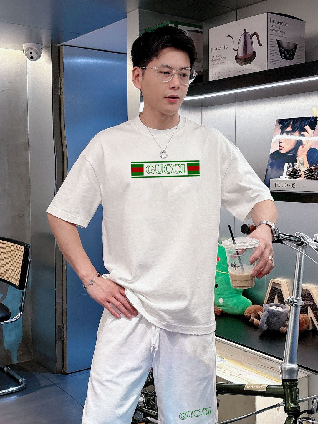 GC 2026 Men Set White Pure Cotton 645315