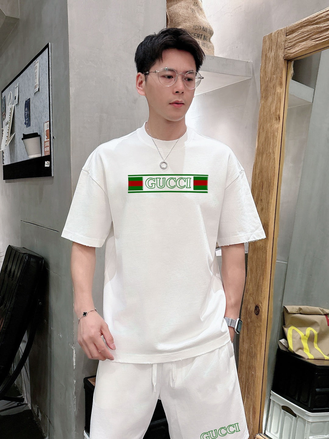 GC 2026 Men Set White Pure Cotton 645315