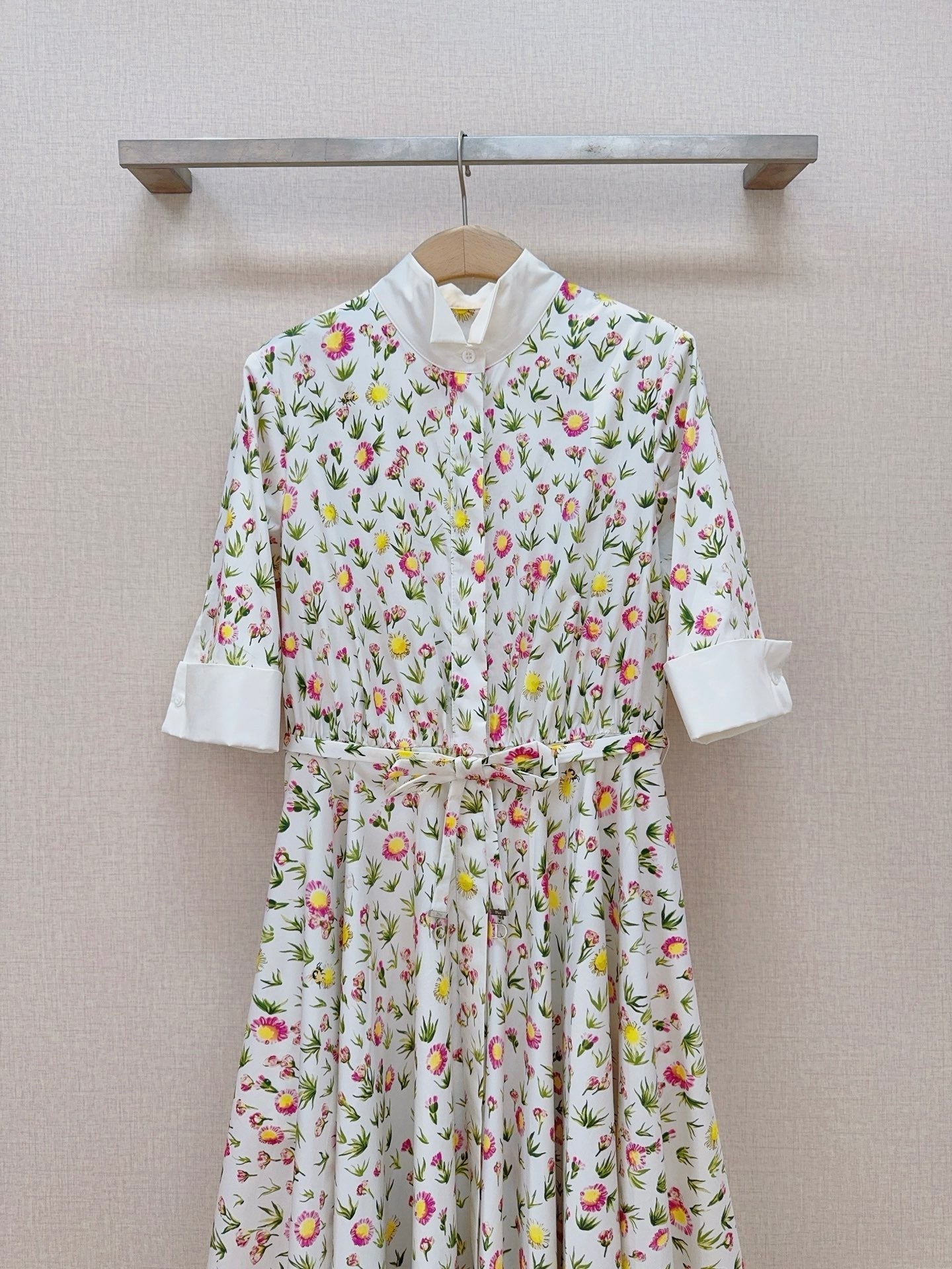 Dior 2026 Printed  Dress Cotton Poplin 571250