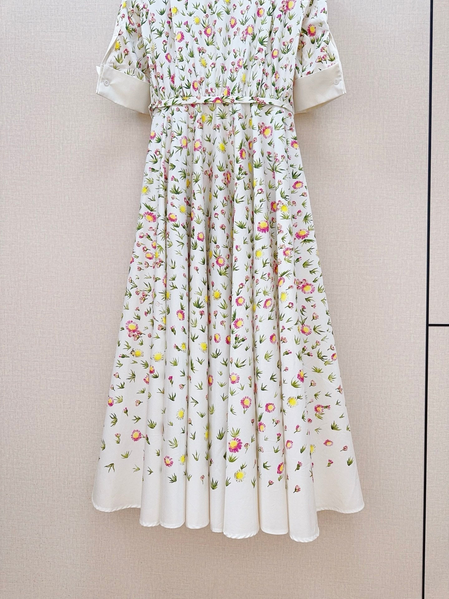 Dior 2026 Printed  Dress Cotton Poplin 571250