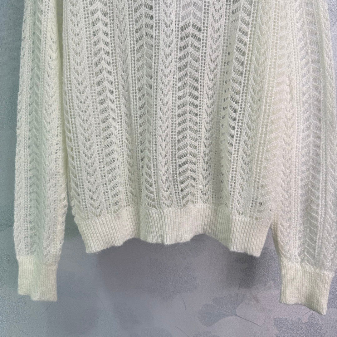 CC 25 Mesh Sweater Wool 279187