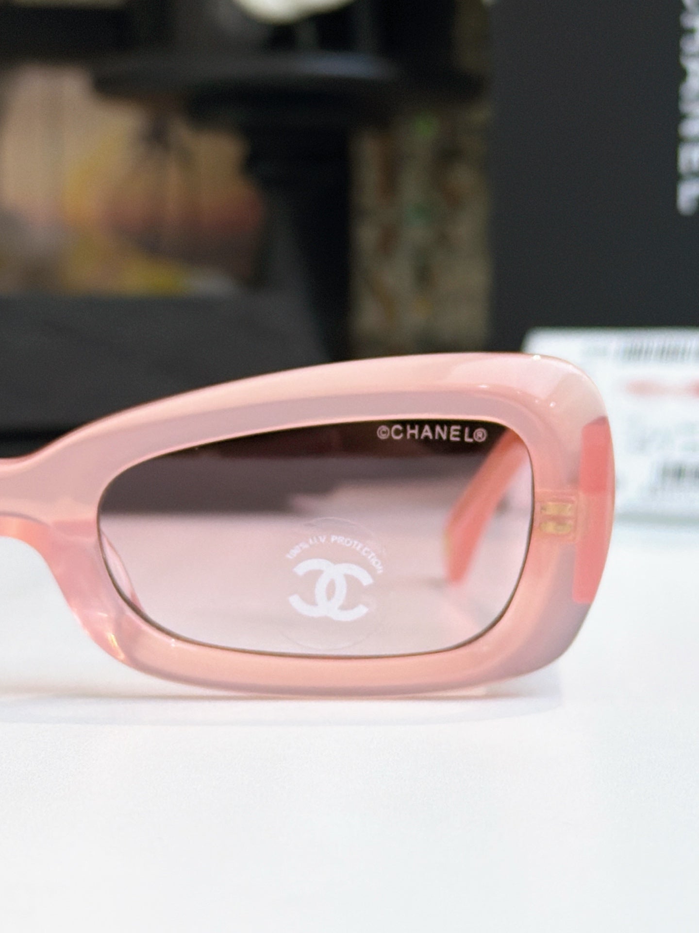 Chanel 2026 Butterfly Sunglasses Pink Acetate