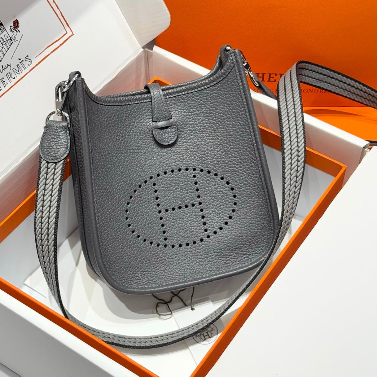 Hermes Evelyn 18 Bag Epsom Leather