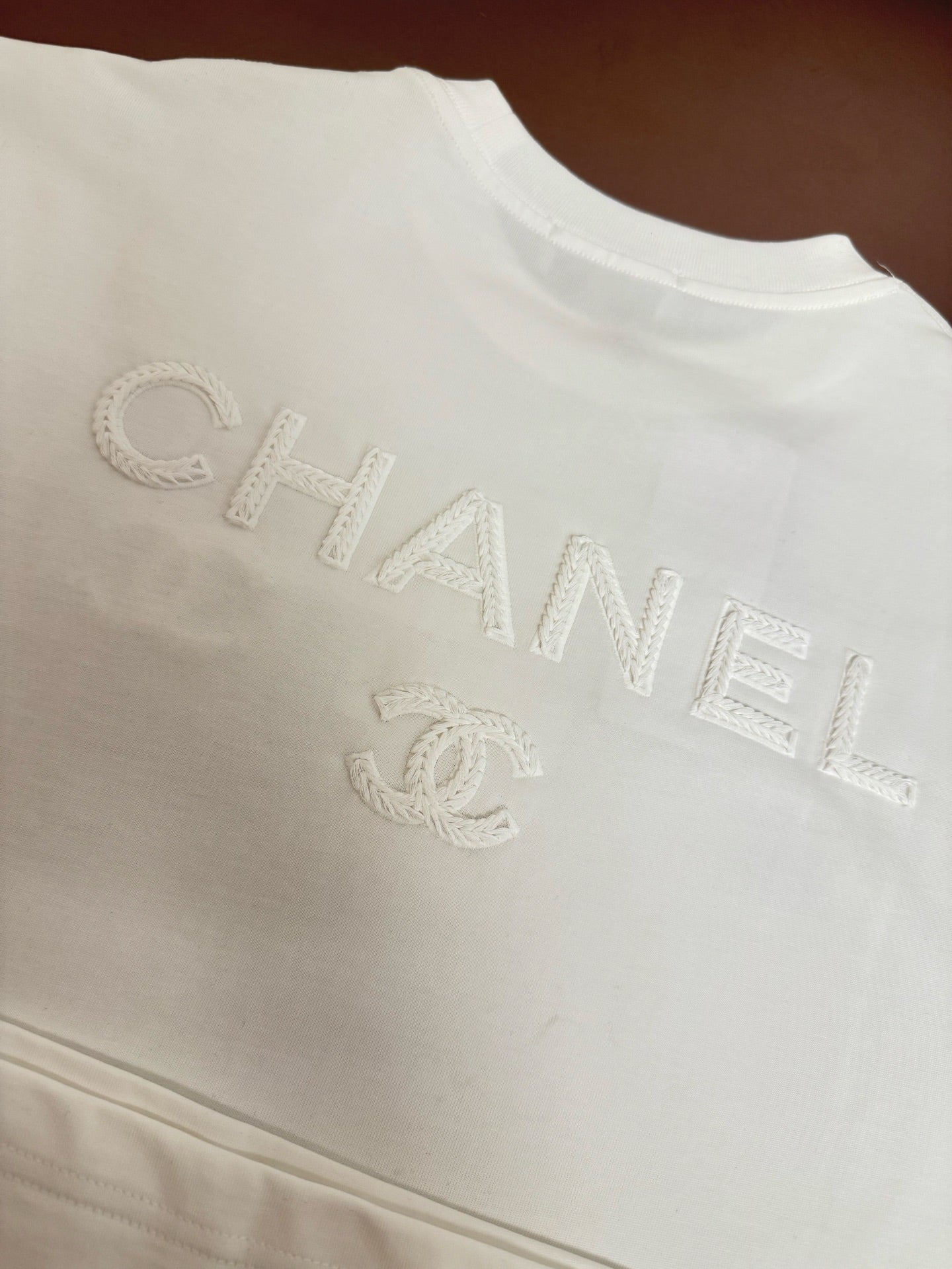 CC 2026  Short-Sleeve T-Shirt White Pure Cotton 548133