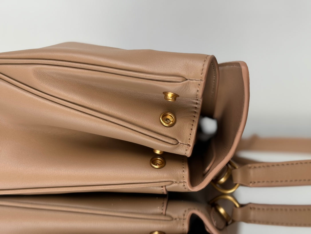 Balenciaga Small Bag 29 Rich Brown Calfskin Gold Hardware