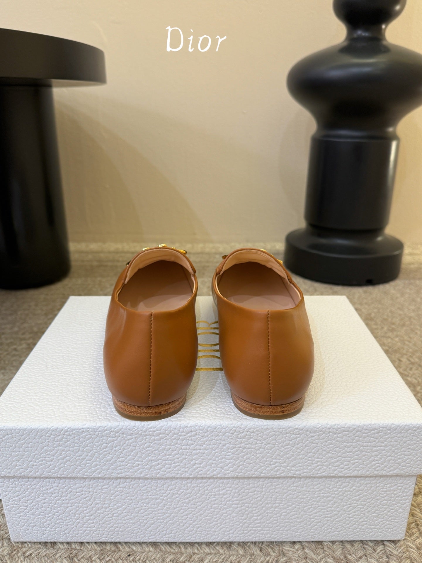 Dior 2026 Medaillon Logo Loafer Cowhide 884816