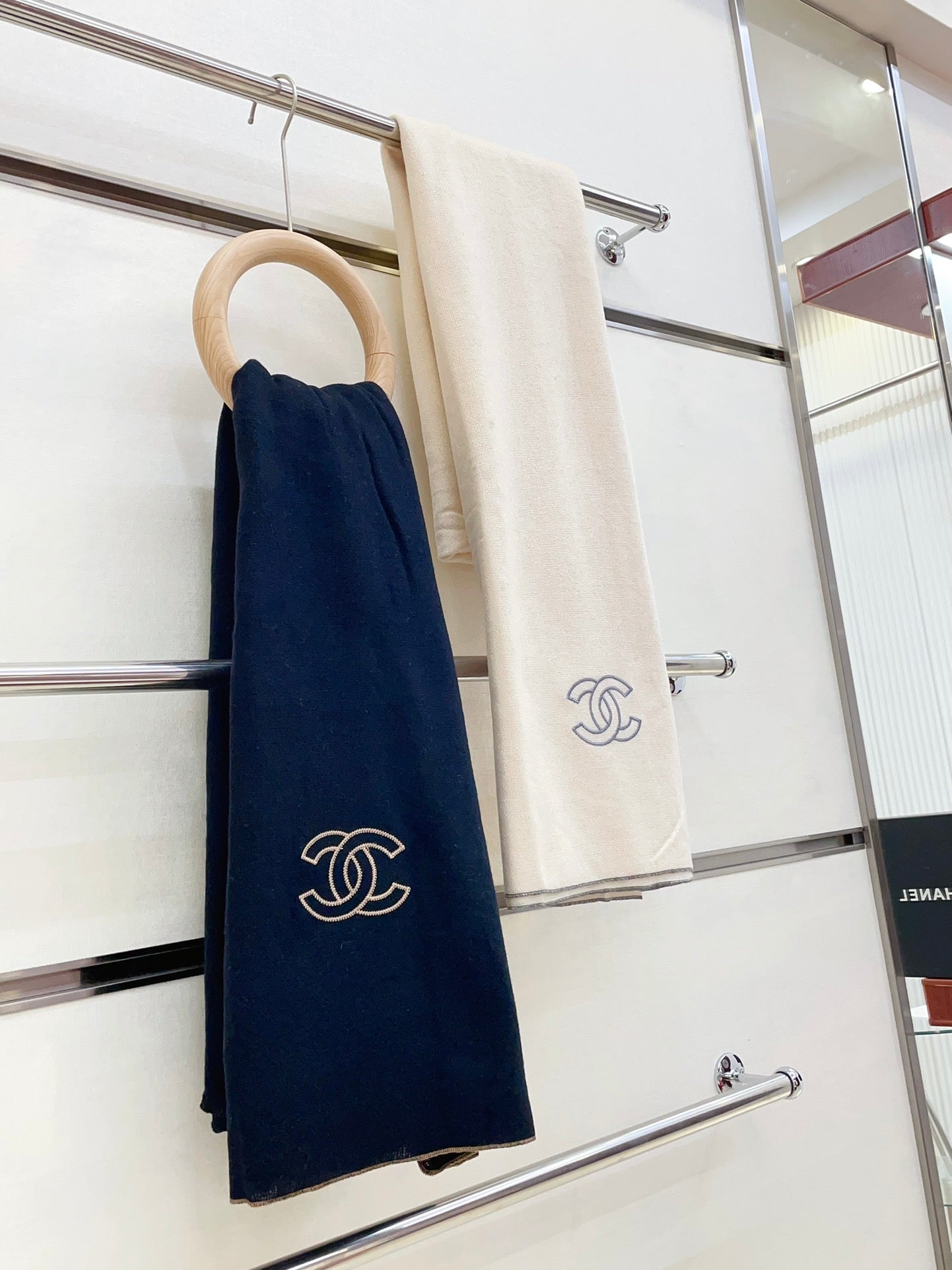 CC Scarf 200 CM In Black Cashmere 296704