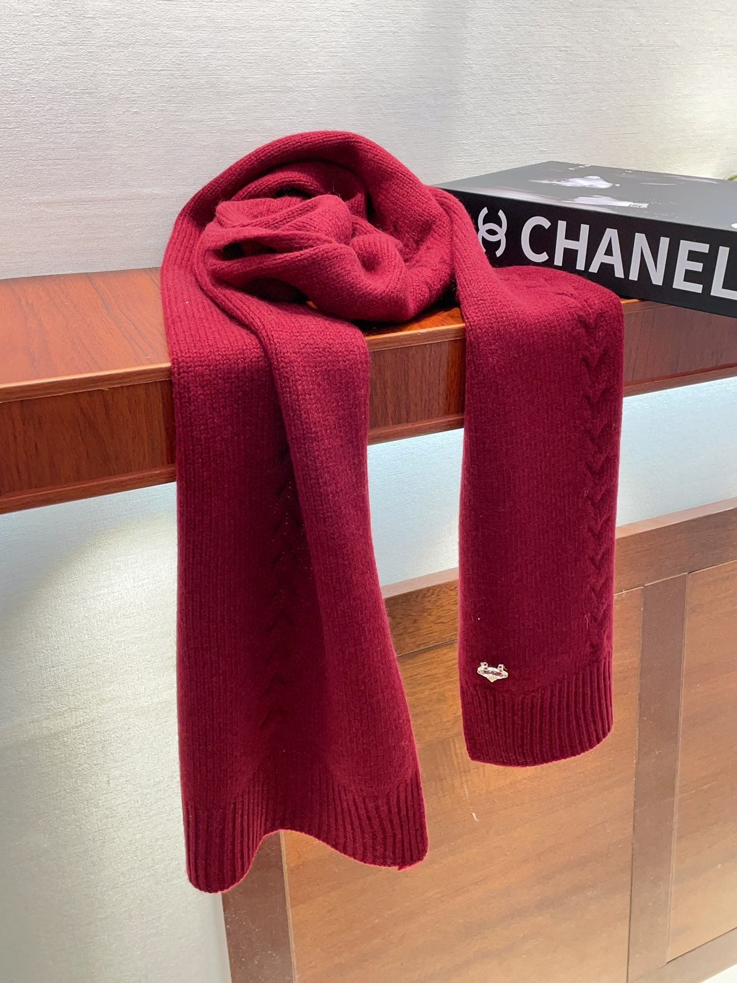 CC Scarf 180 CM In Red Wool 398266