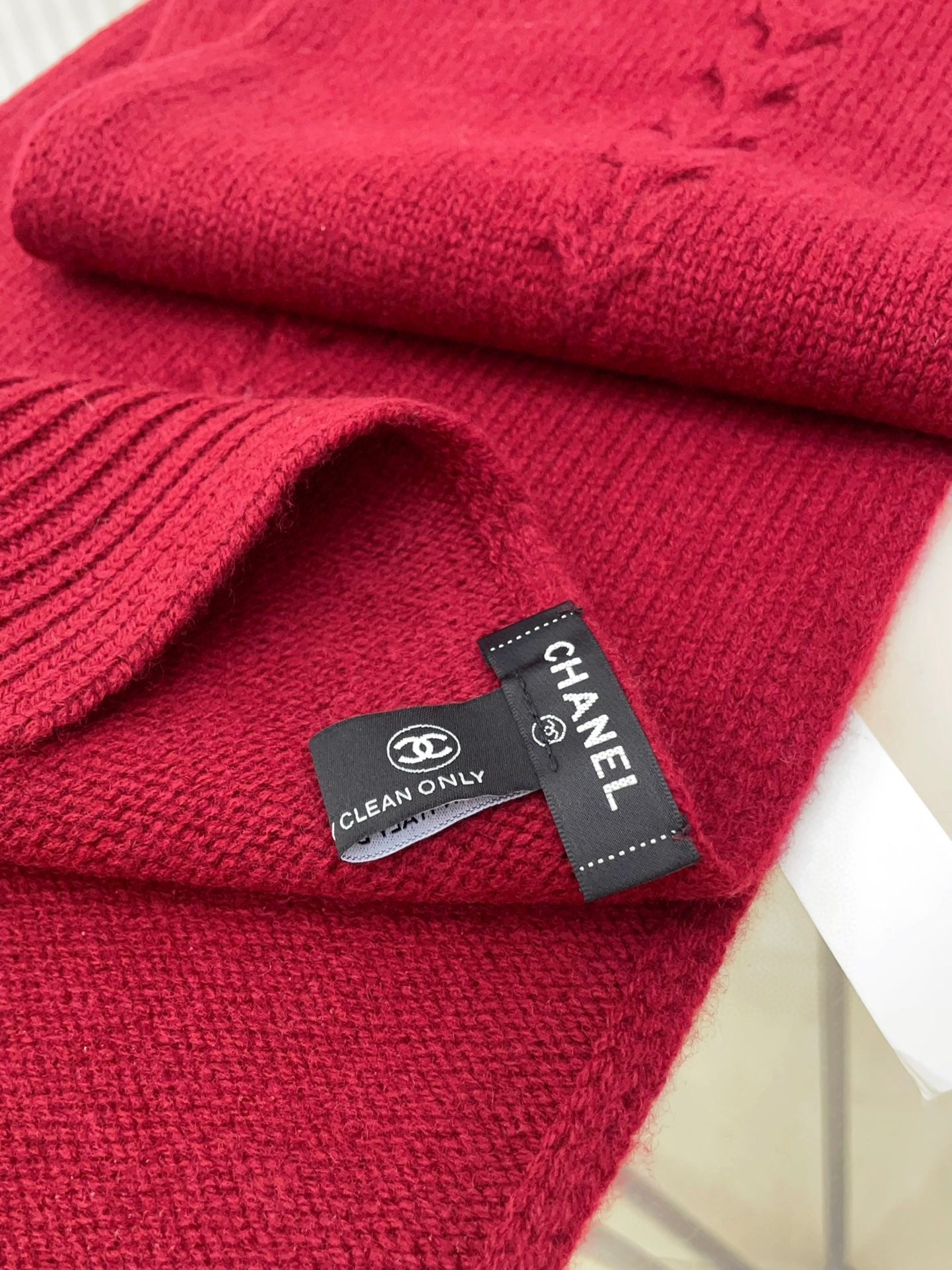 CC Scarf 180 CM In Red Wool 398266