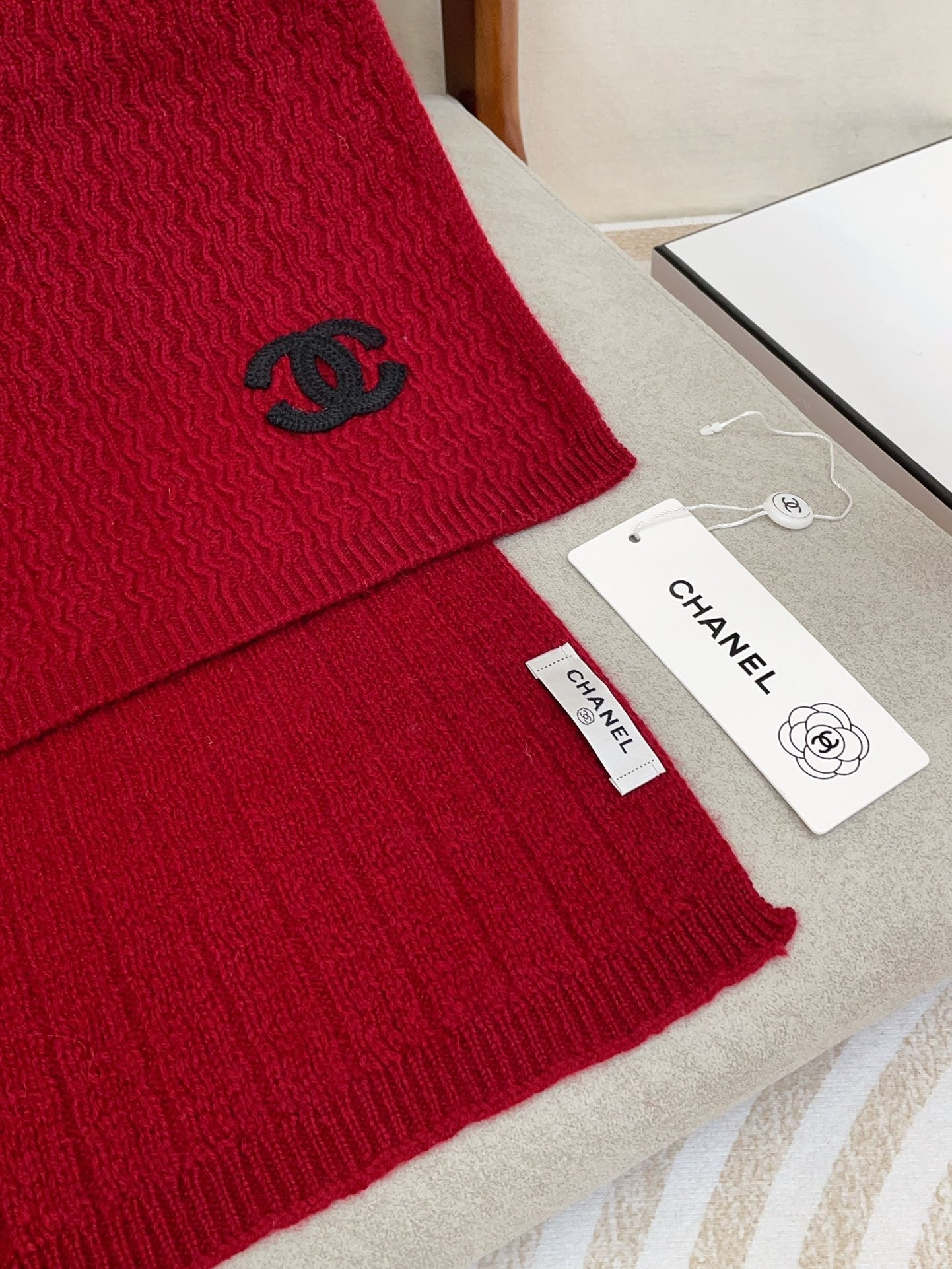 CC Scarf 180 CM In Red Wool 413762