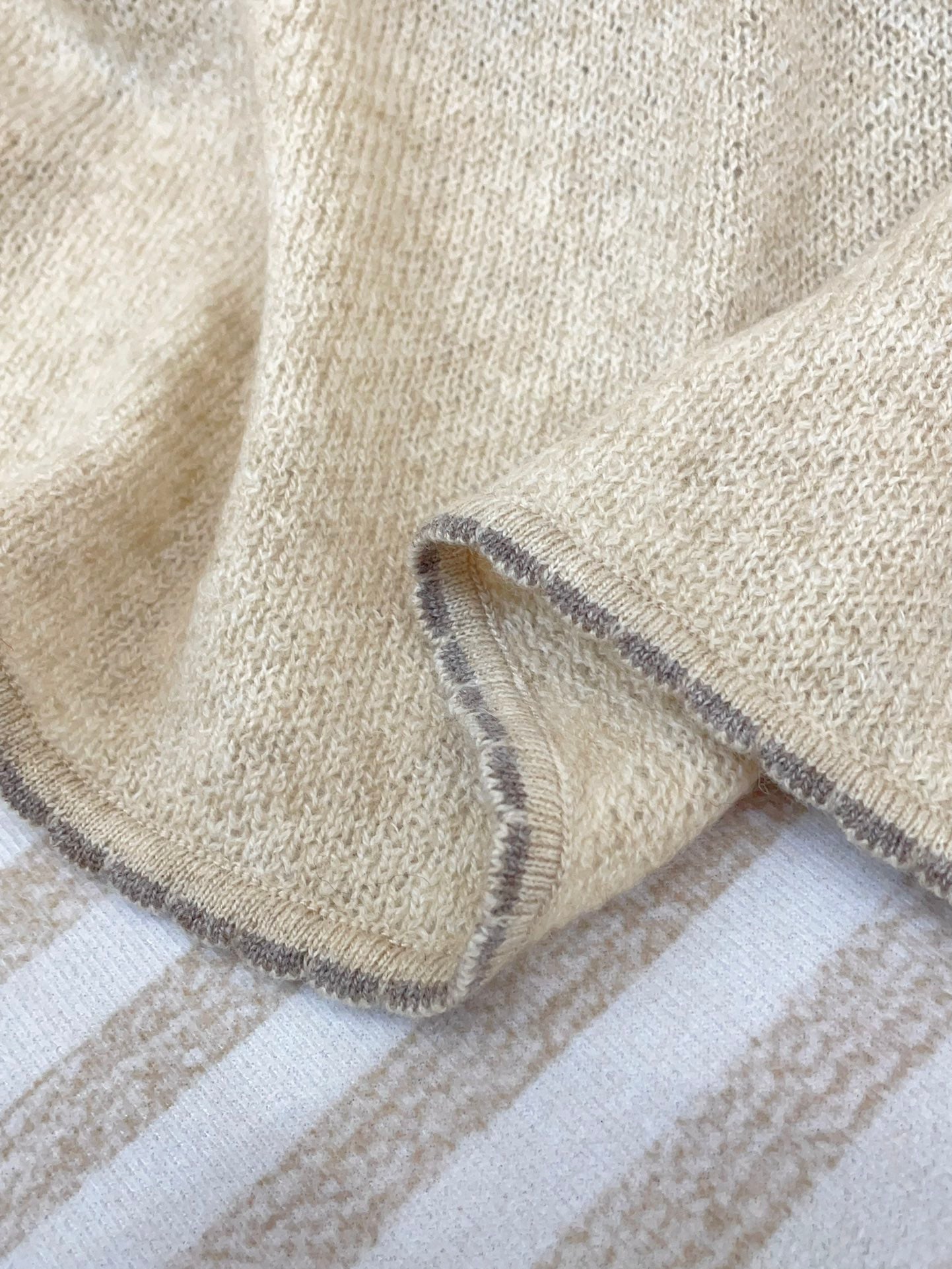 CC Scarf 190 CM In Beige Cashmere 419818