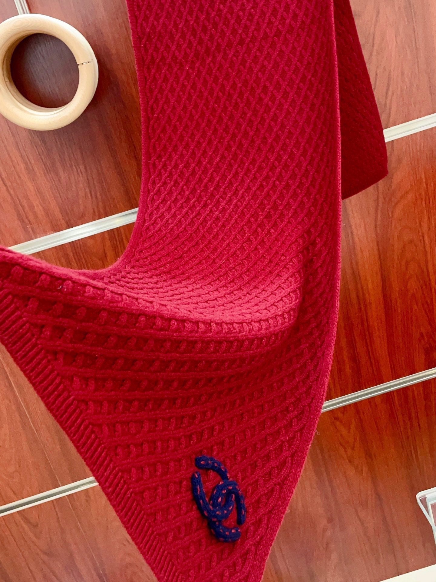 CC Scarf 170 CM In Red Cashmere 421411
