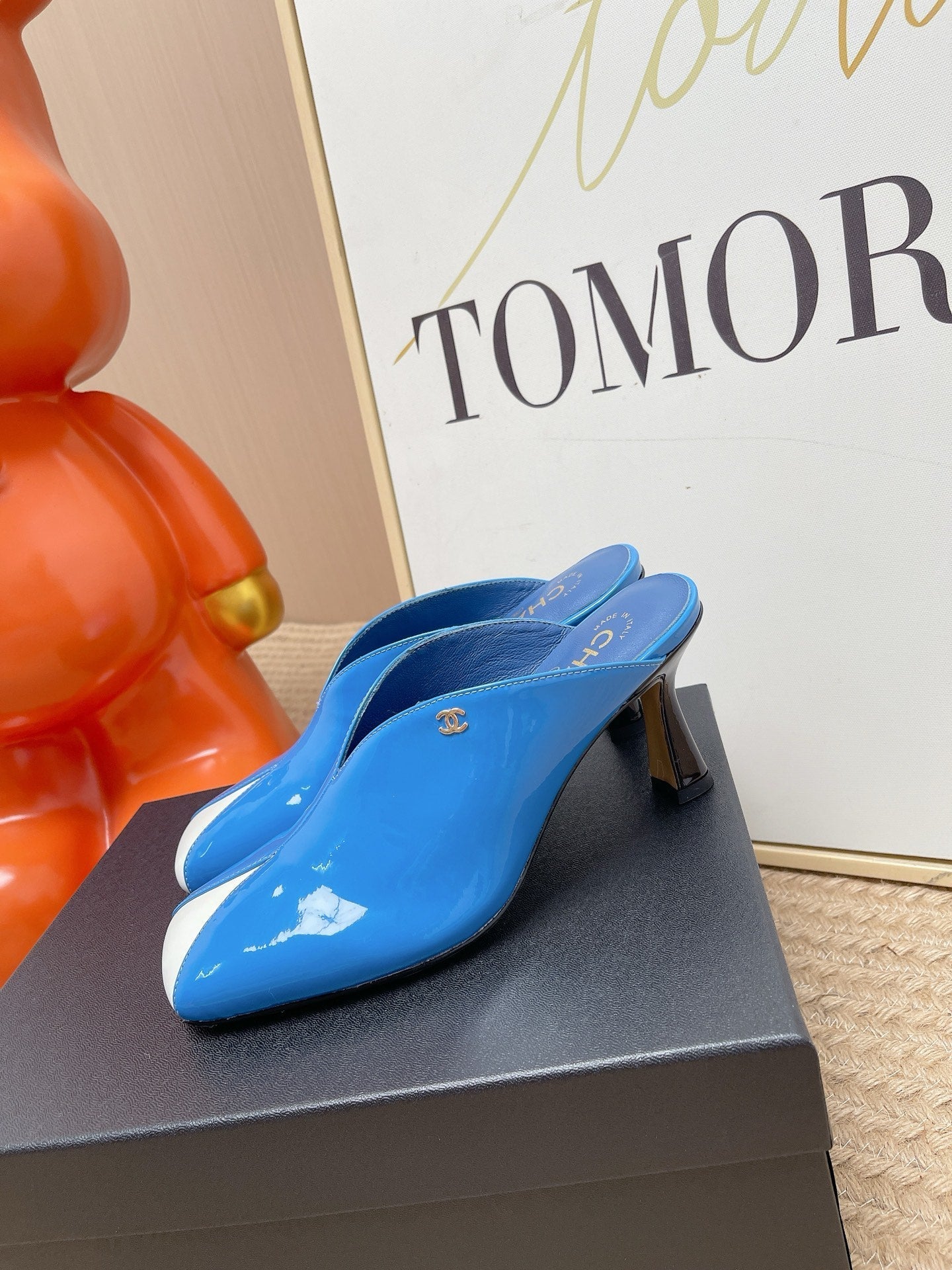 Chanel 2026 Mule 50mm Patent Leather 855336