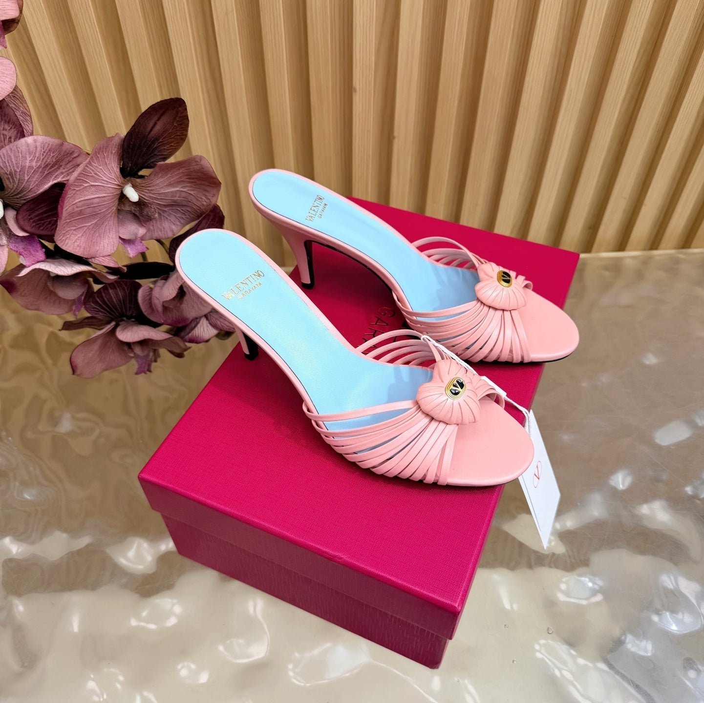 Valentino 2026 Garavani Coeur Royal 80mm Sandals 853005