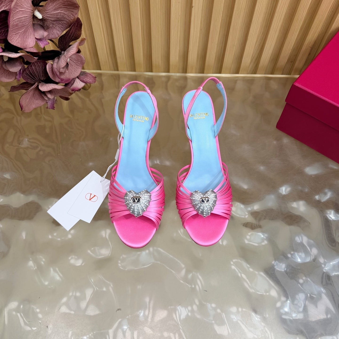 Valentino 2026 Garavani Coeur Royal 80mm Sandals 853006