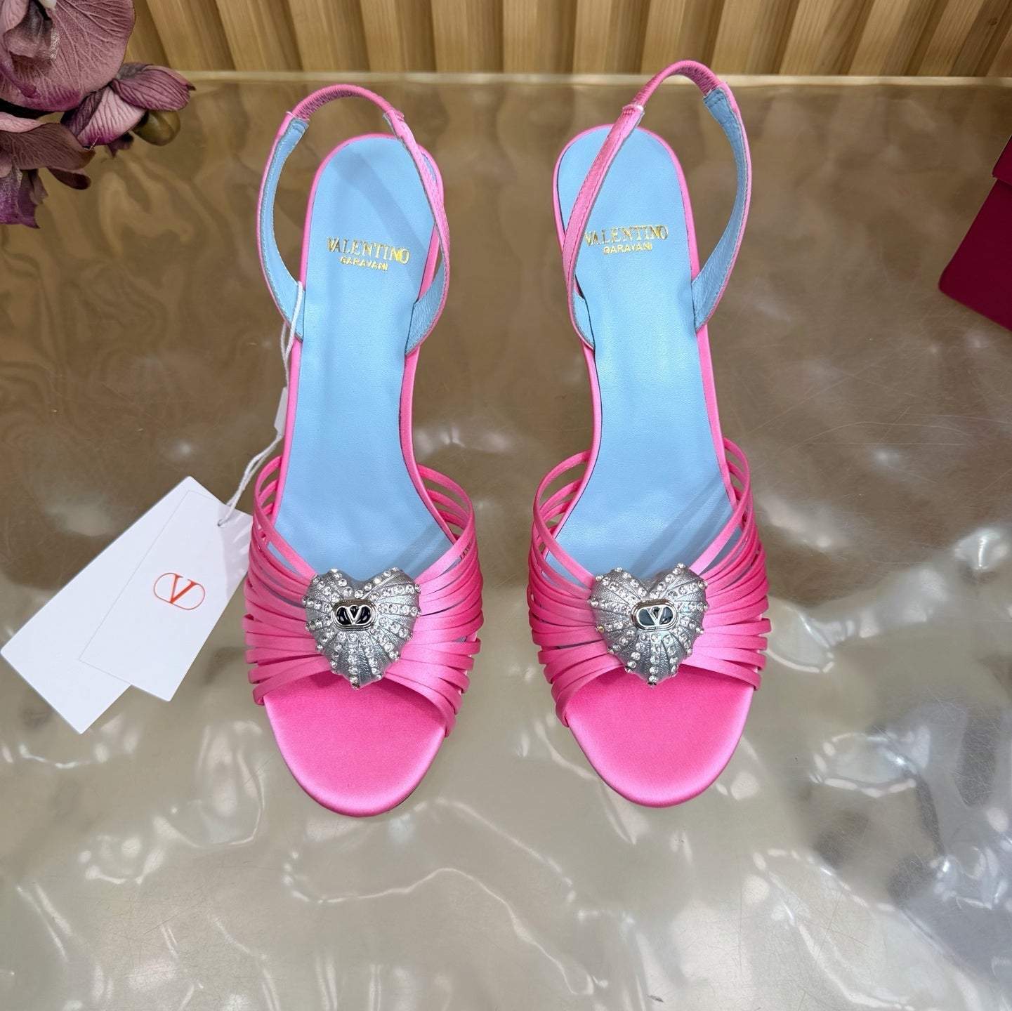 Valentino 2026 Garavani Coeur Royal 80mm Sandals 853006