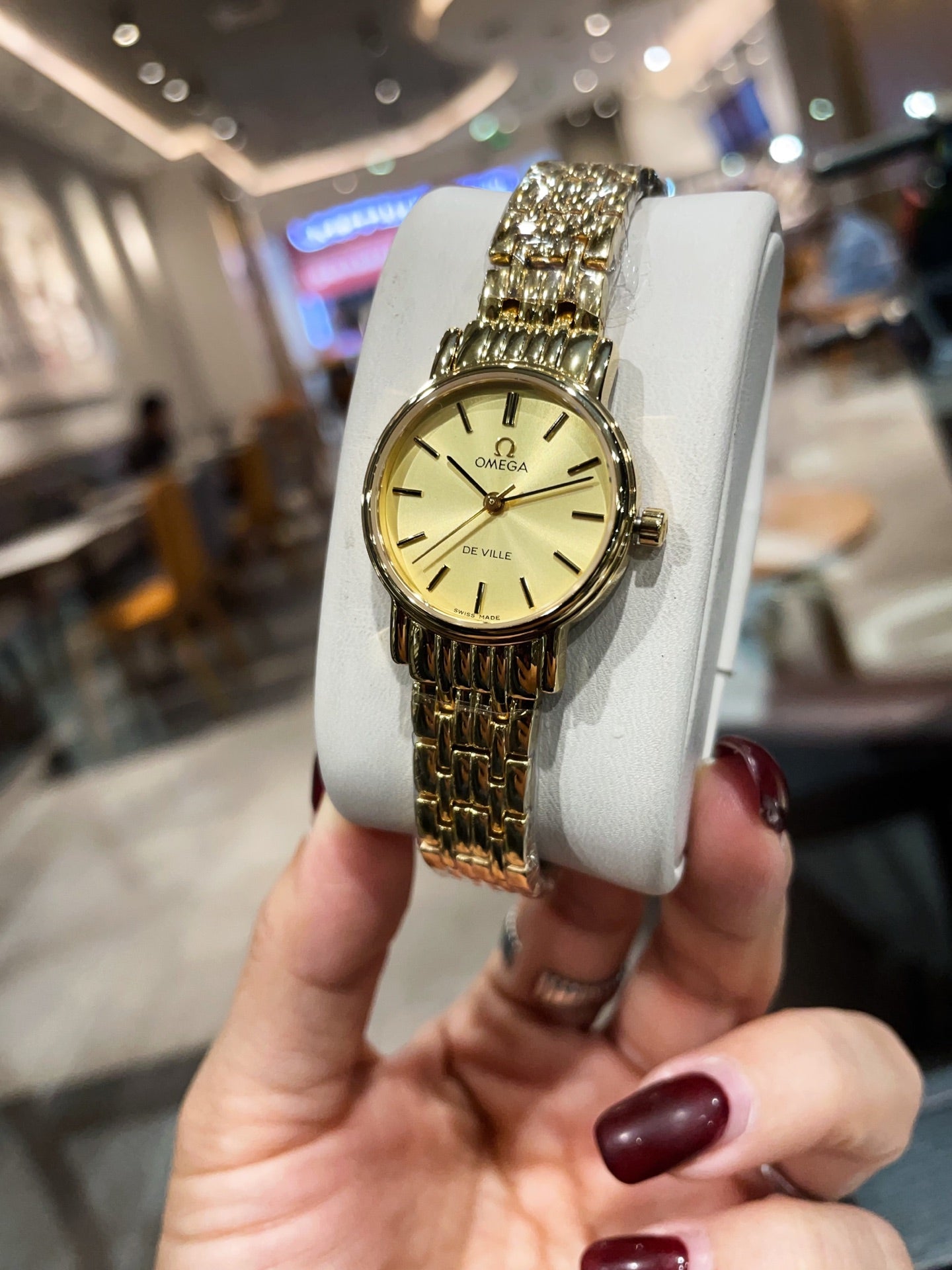 Omega De Ville 26mm Gold Strap