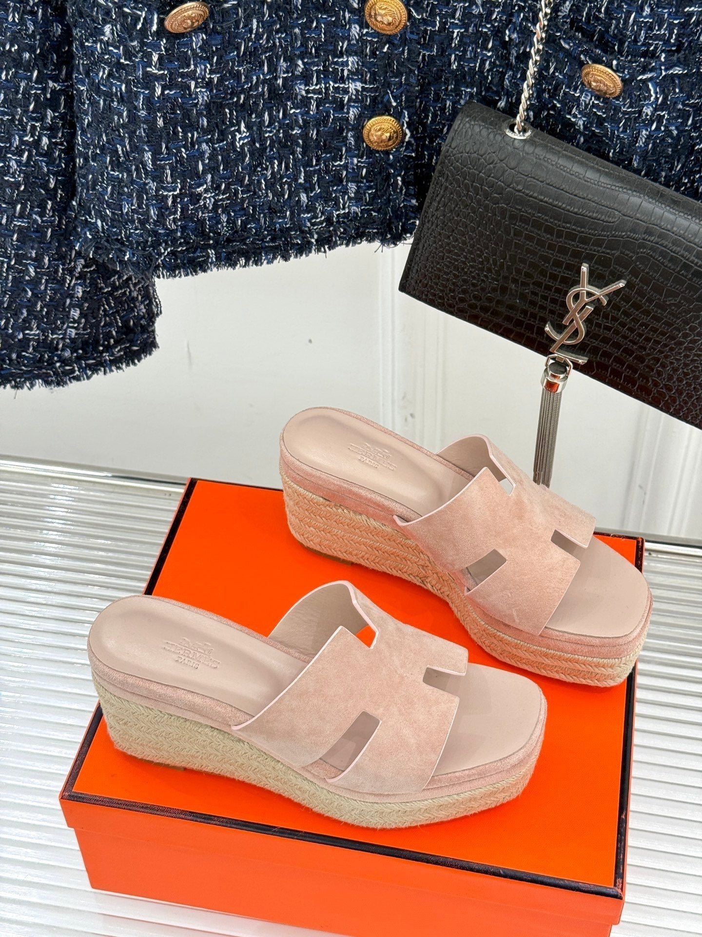 HM Platform Pink Lambskin 316412