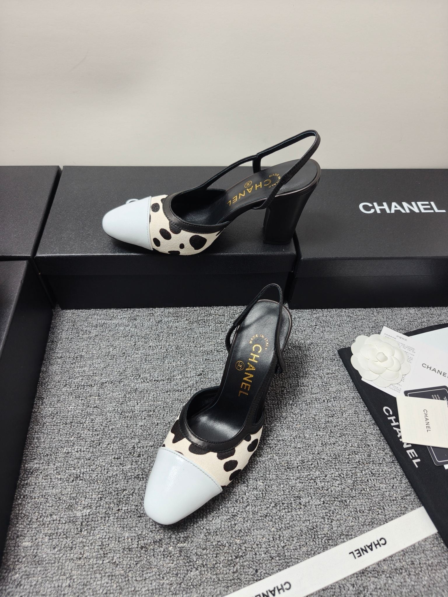 Chanel 2026 Slingback Horsehair Sheepskin 856006