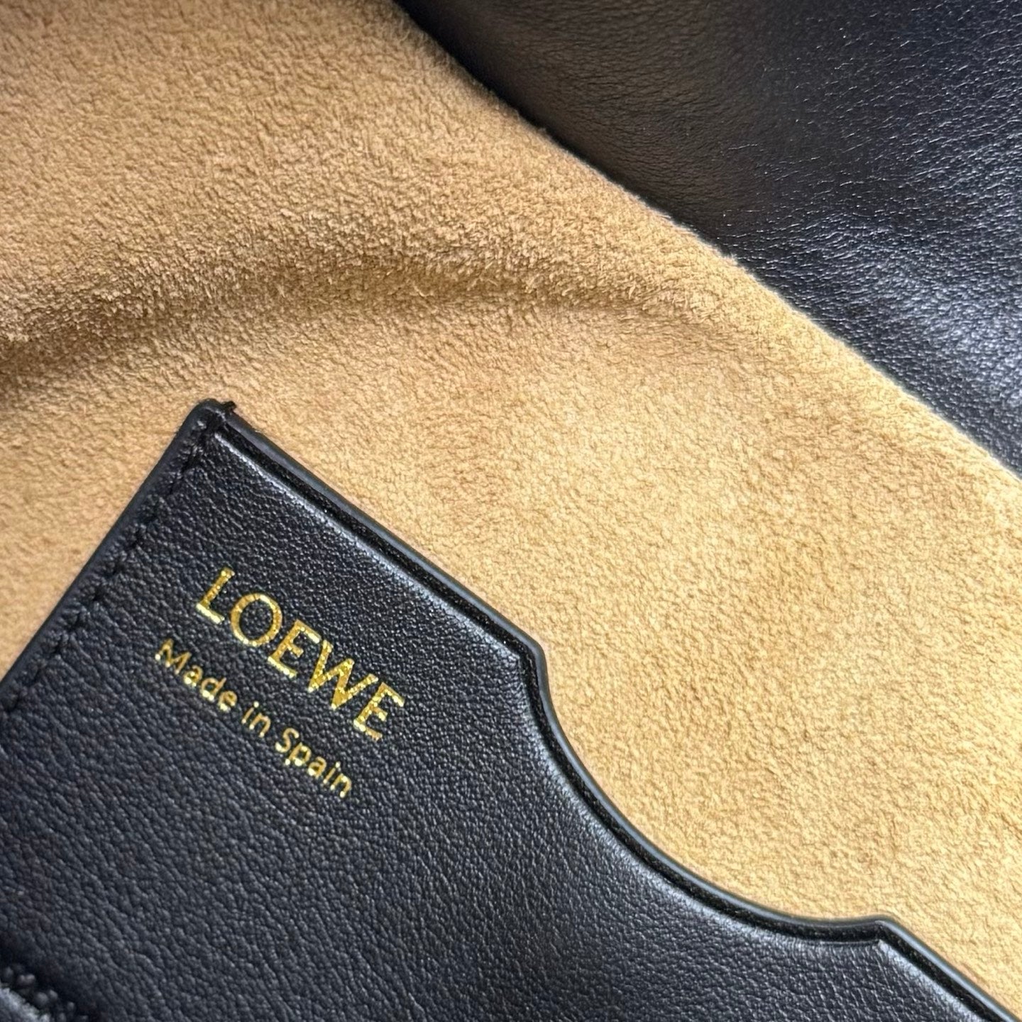 Loewe Ola Medium Bag Black Calfskin 274674