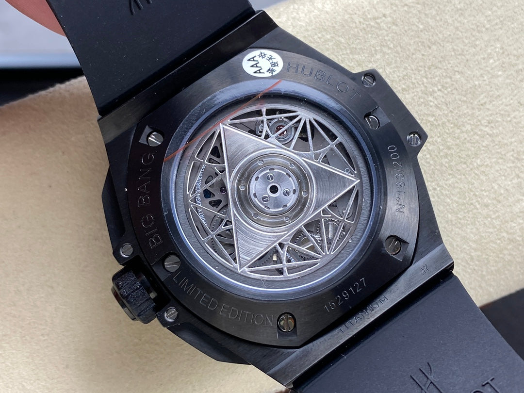 Hublot Big Bang Sang Bleu II Black Ceramic 45mm Watch