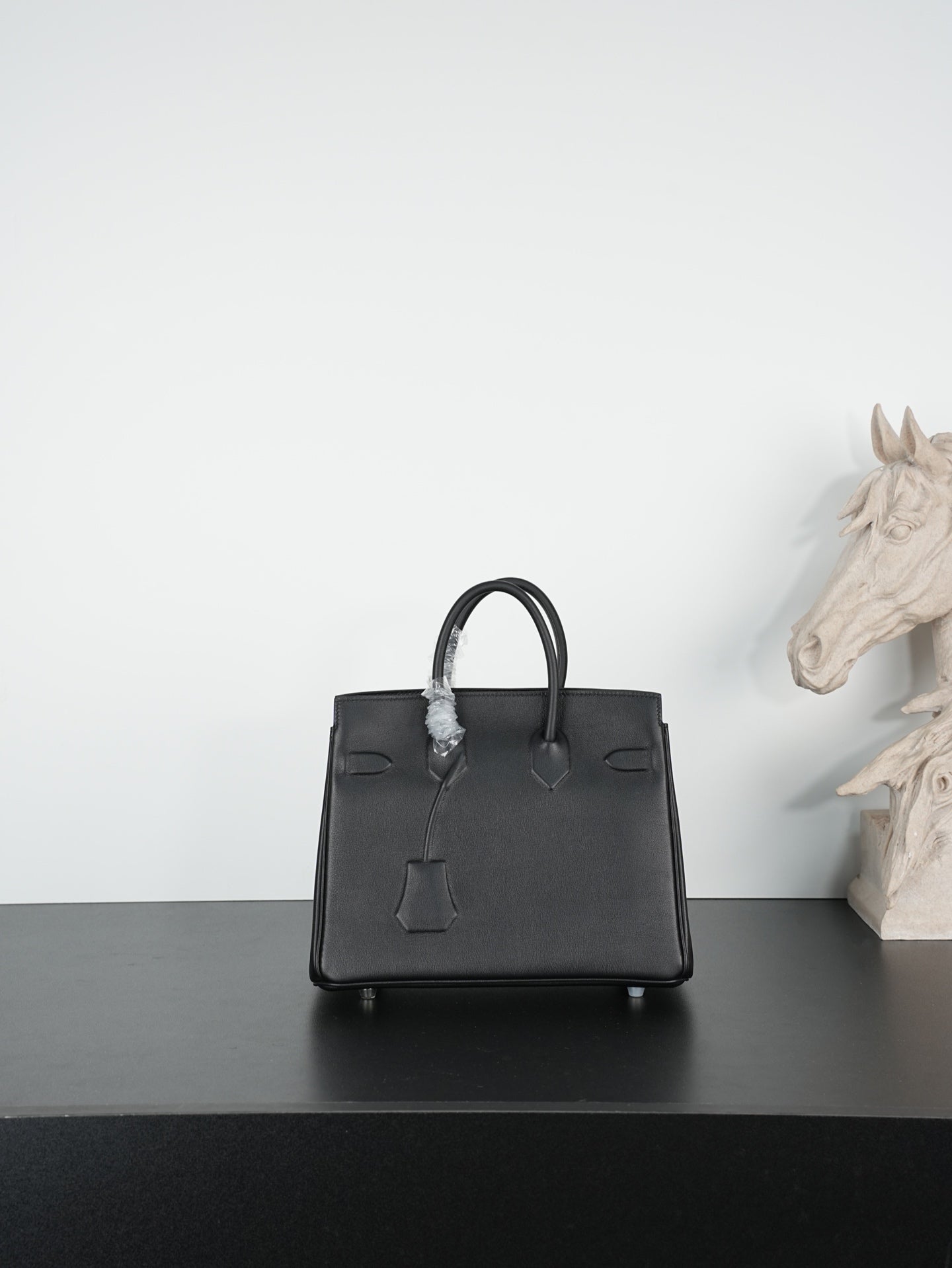 Hermes 2026 Birkin 25 Shadow Black Swift Leather 284509