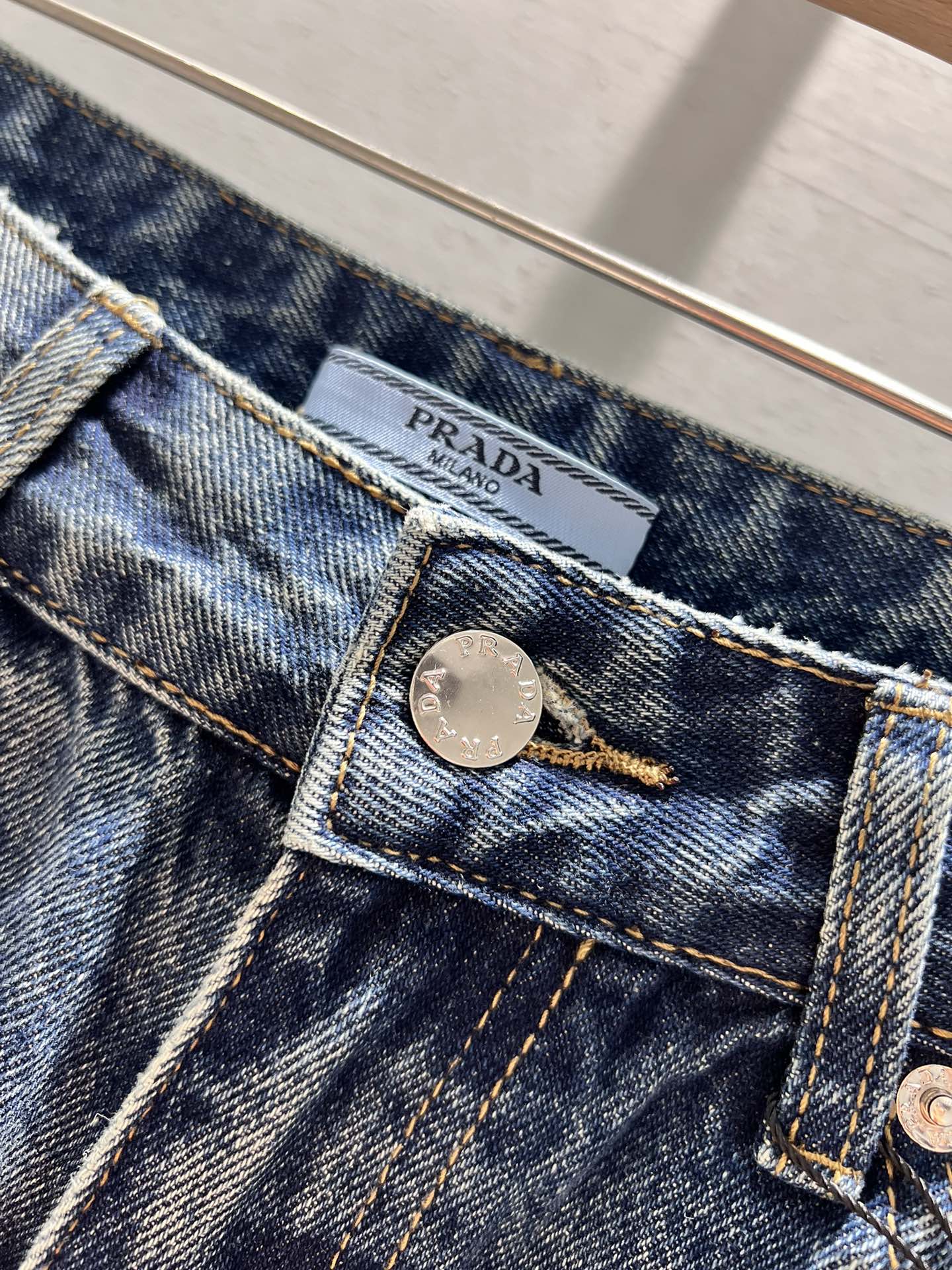 Prada Jeans Blue Cotton 200158