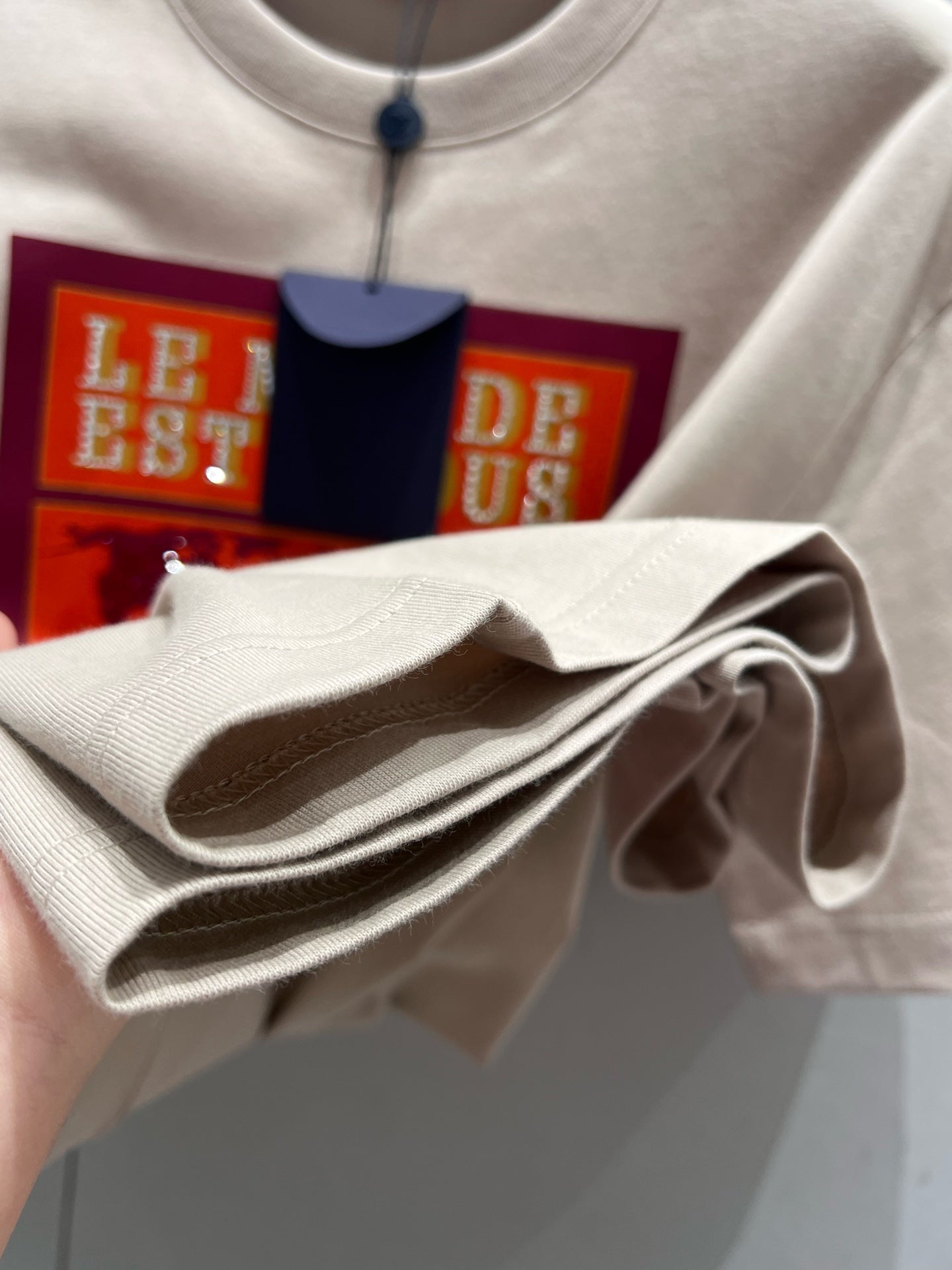 LV 25  T-Shirt Beige 210788