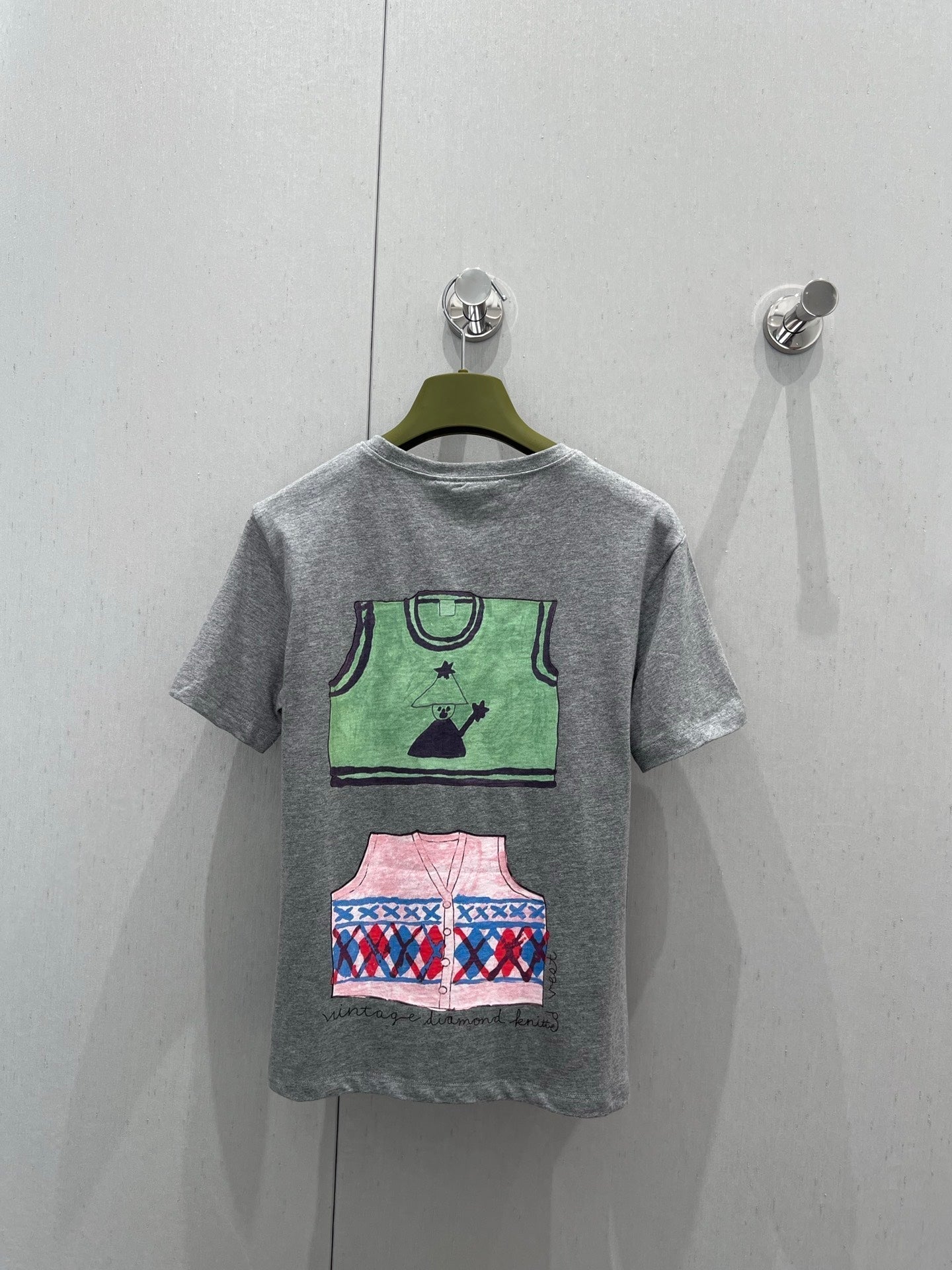 Gucci 2025 Cat Print Short-sleeved T-shirt Cotton 212831